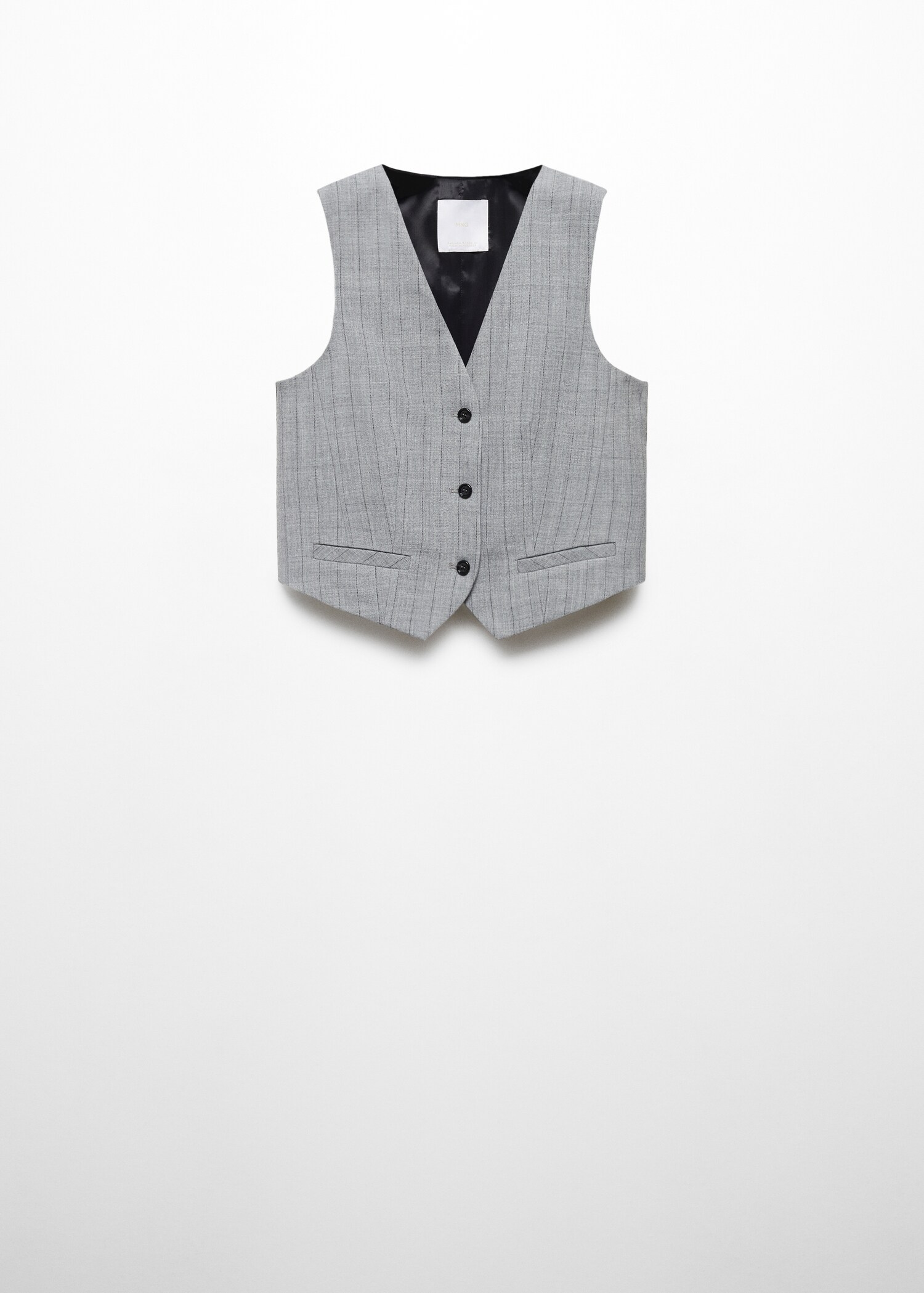 Pinstriped suit waistcoat - Article without model