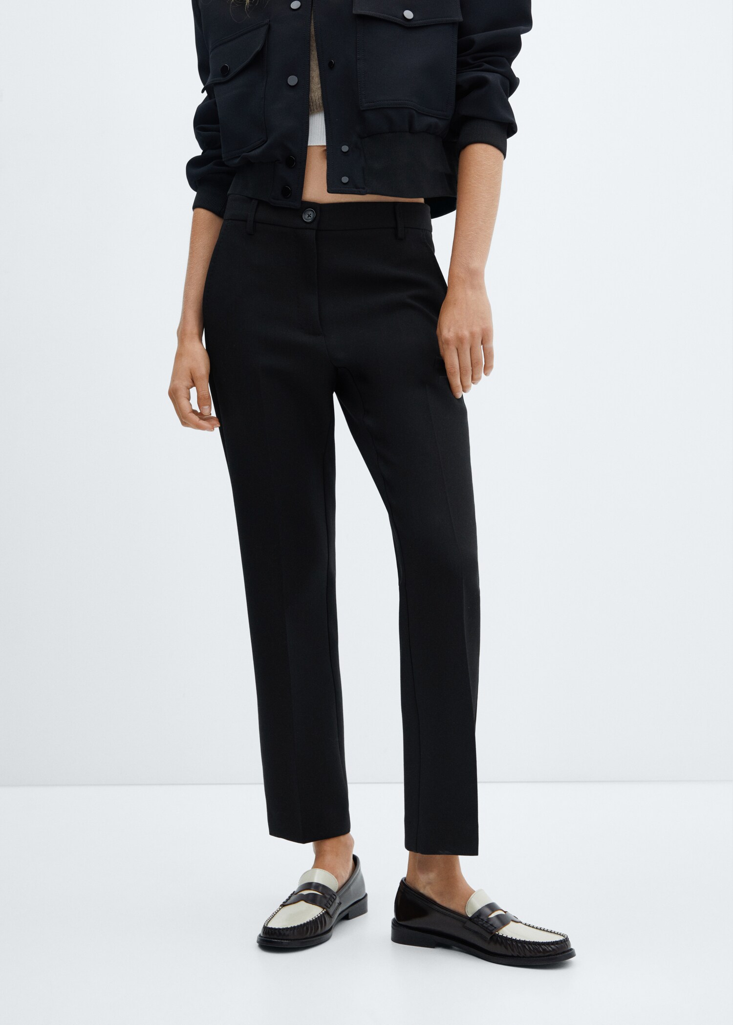 Pantalon droit 7/8 - Plan moyen