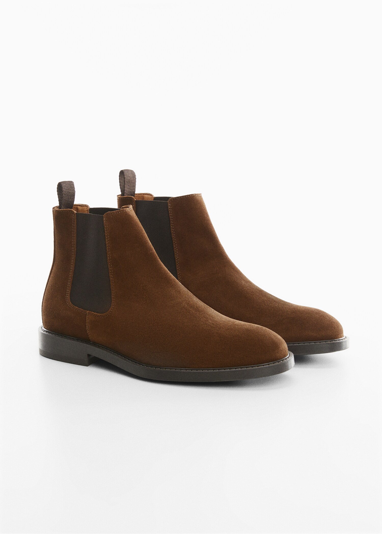 Suede Chelsea ankle boots - Medium plane