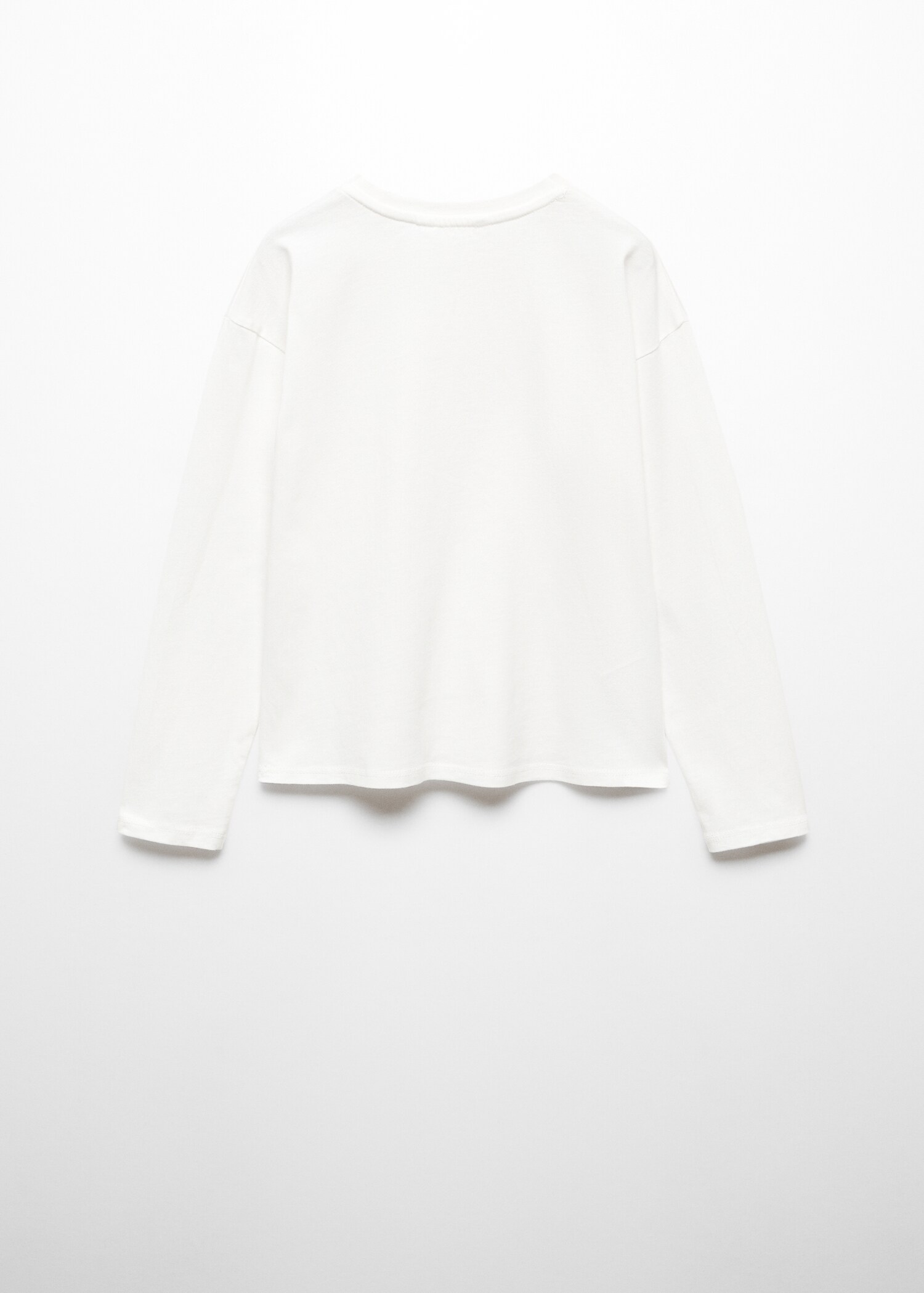 Printed long sleeve t-shirt - Reverse of the article