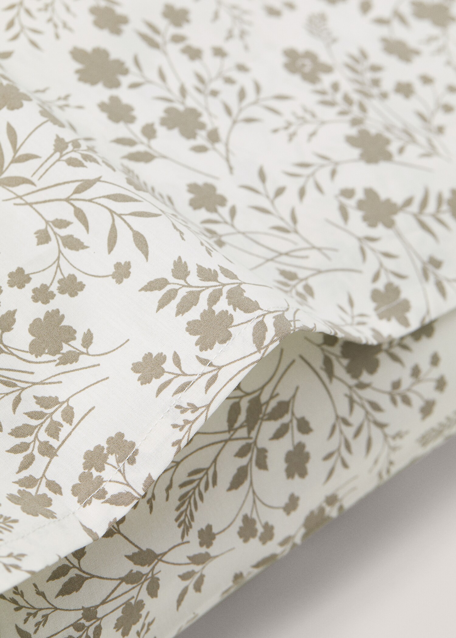 Flowers print pillowcase 50X75cm - Details of the article 2