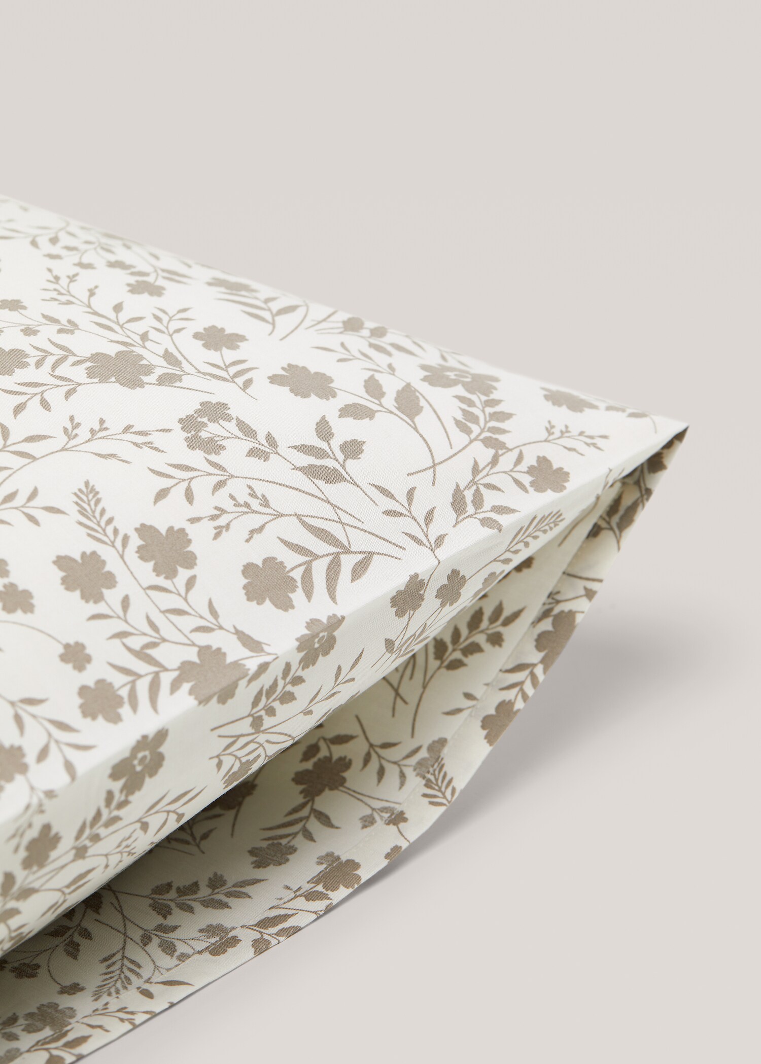 Flowers print pillowcase 50X75cm - Details of the article 3