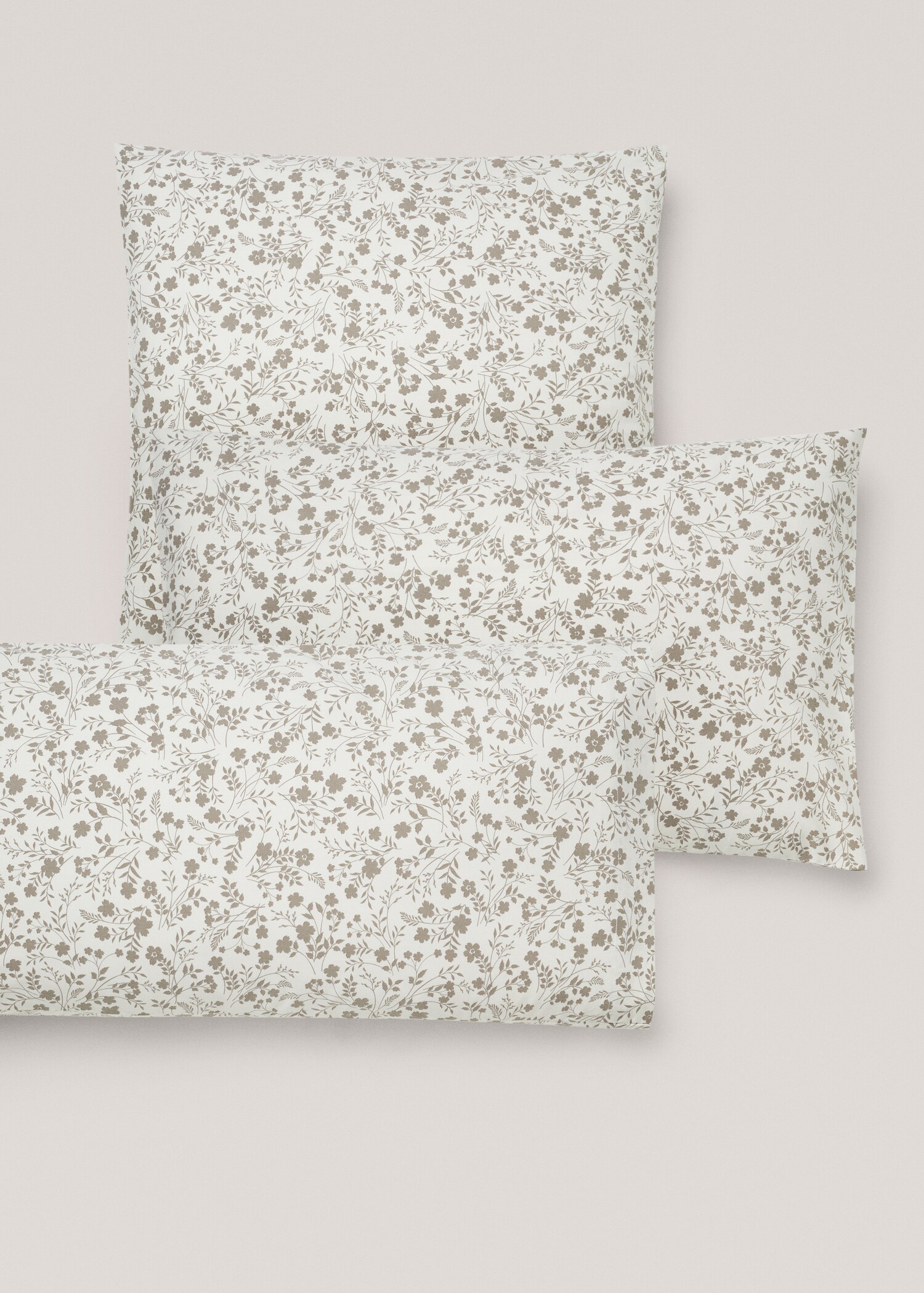 Flowers print pillowcase 50X75cm - Details of the article 4
