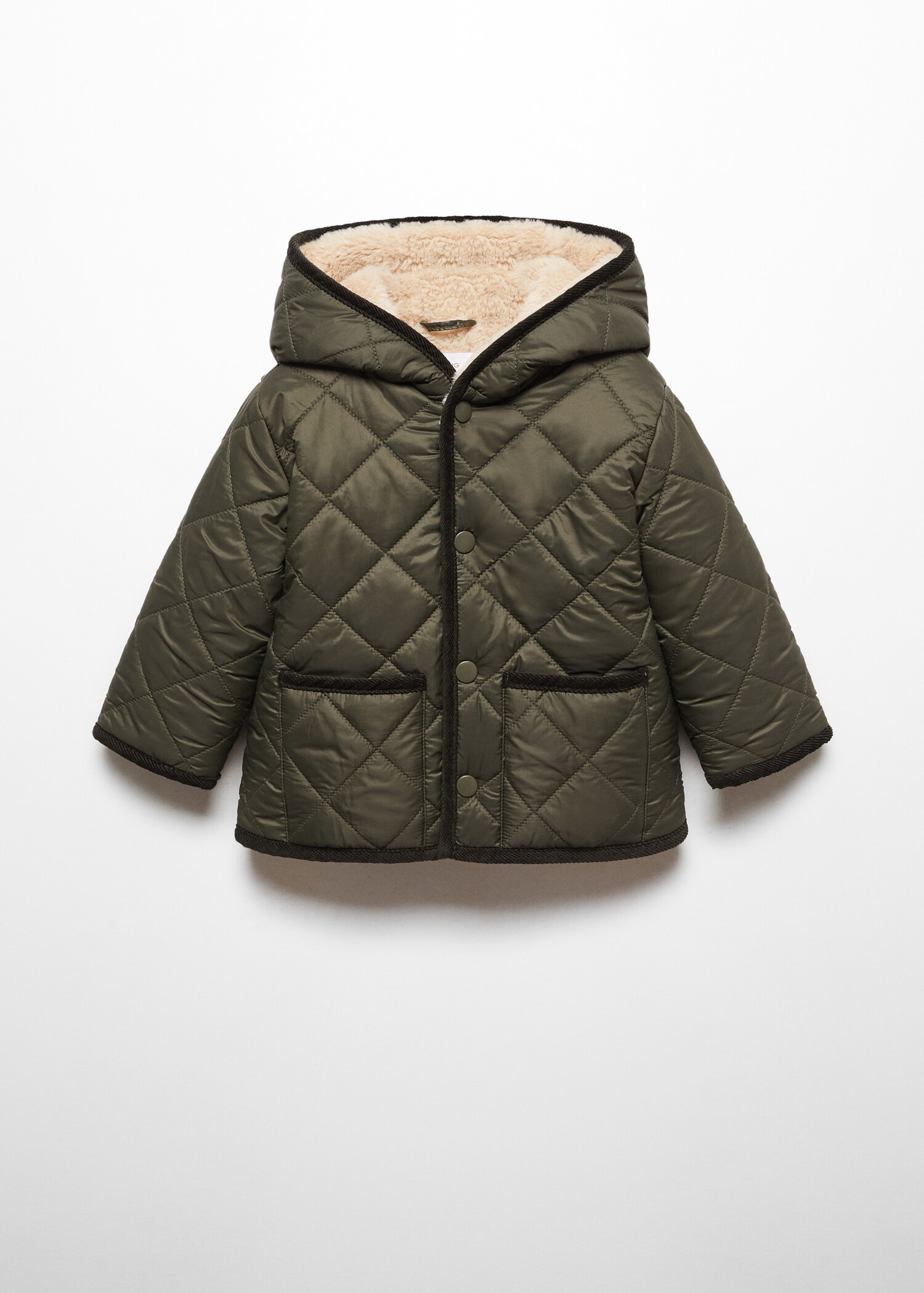 Steppanorak mit Innenfutter aus Plüsch - Artikel ohne Model