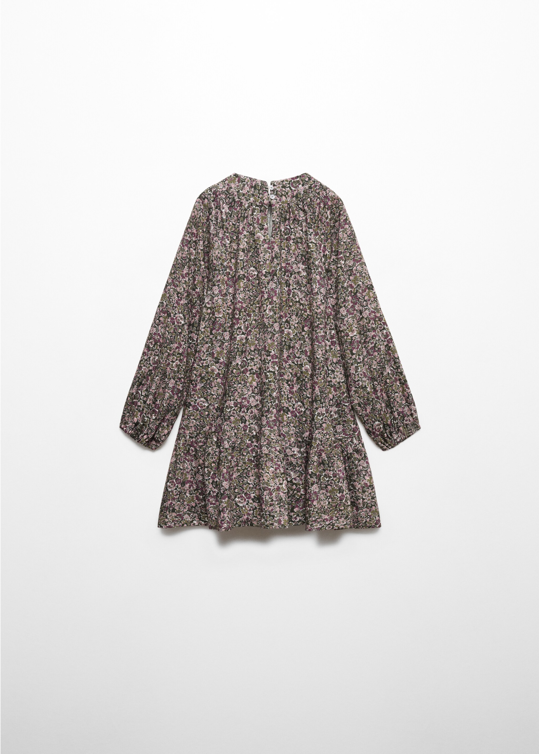 Floral print dress - Reverse of the article