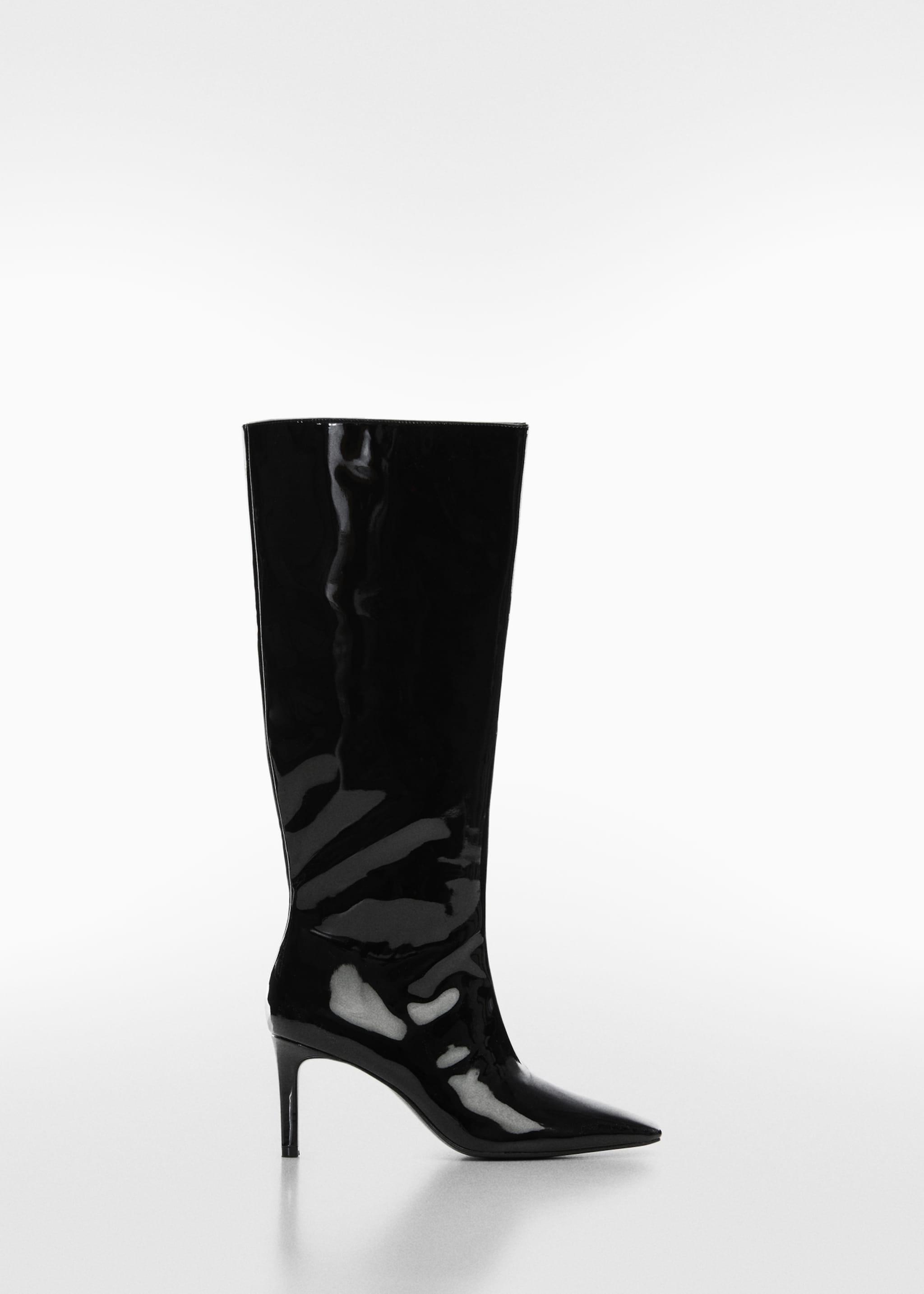 Bottes vernies talon - Article sans modèle