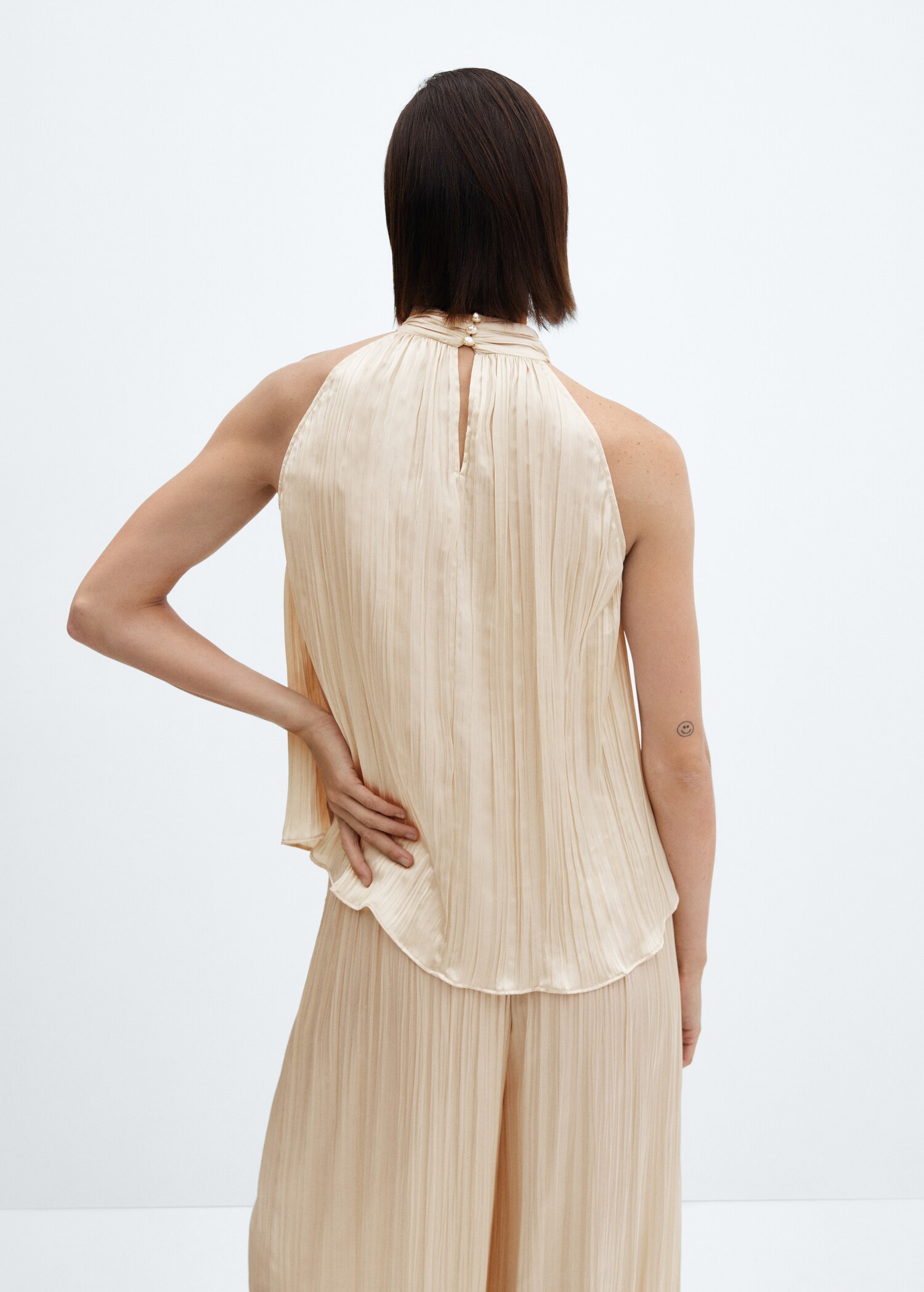 Blouse plisi-w - Verso de l’article