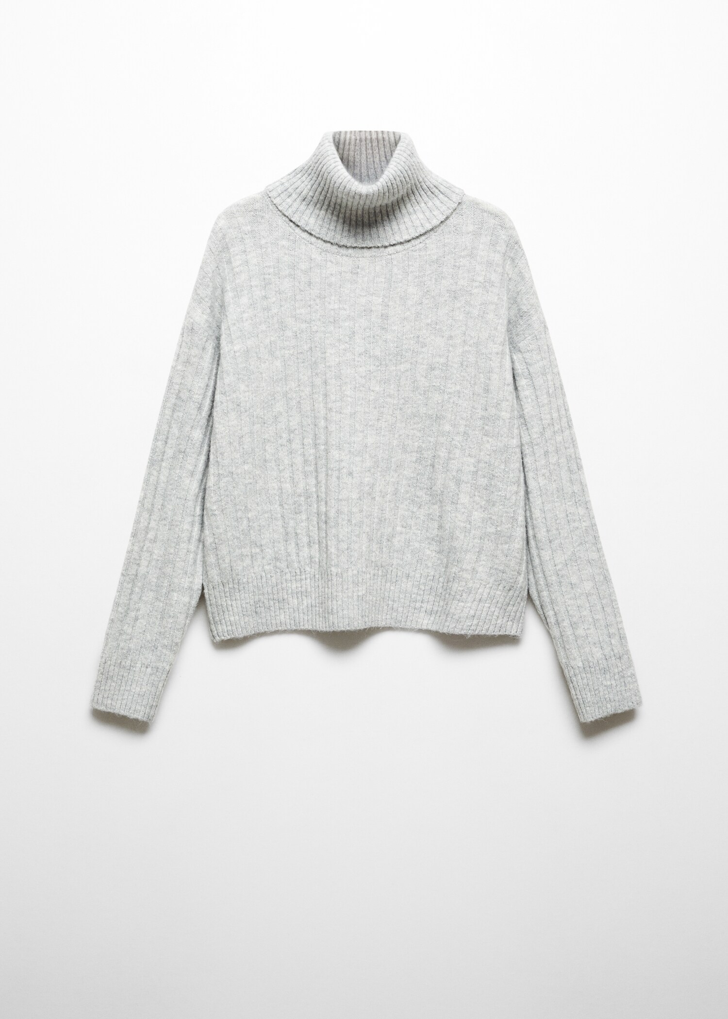 Rolled neck cable sweater - Article without model