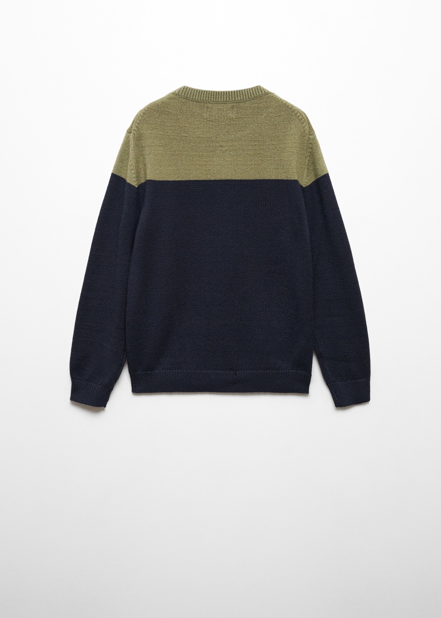 Fine-knit sweater - Reverse of the article