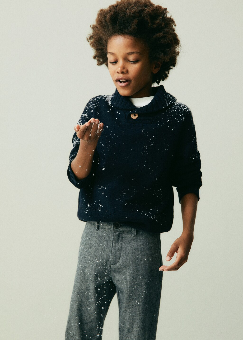 Camisola malha algodão Menino MANGO OUTLET Portugal