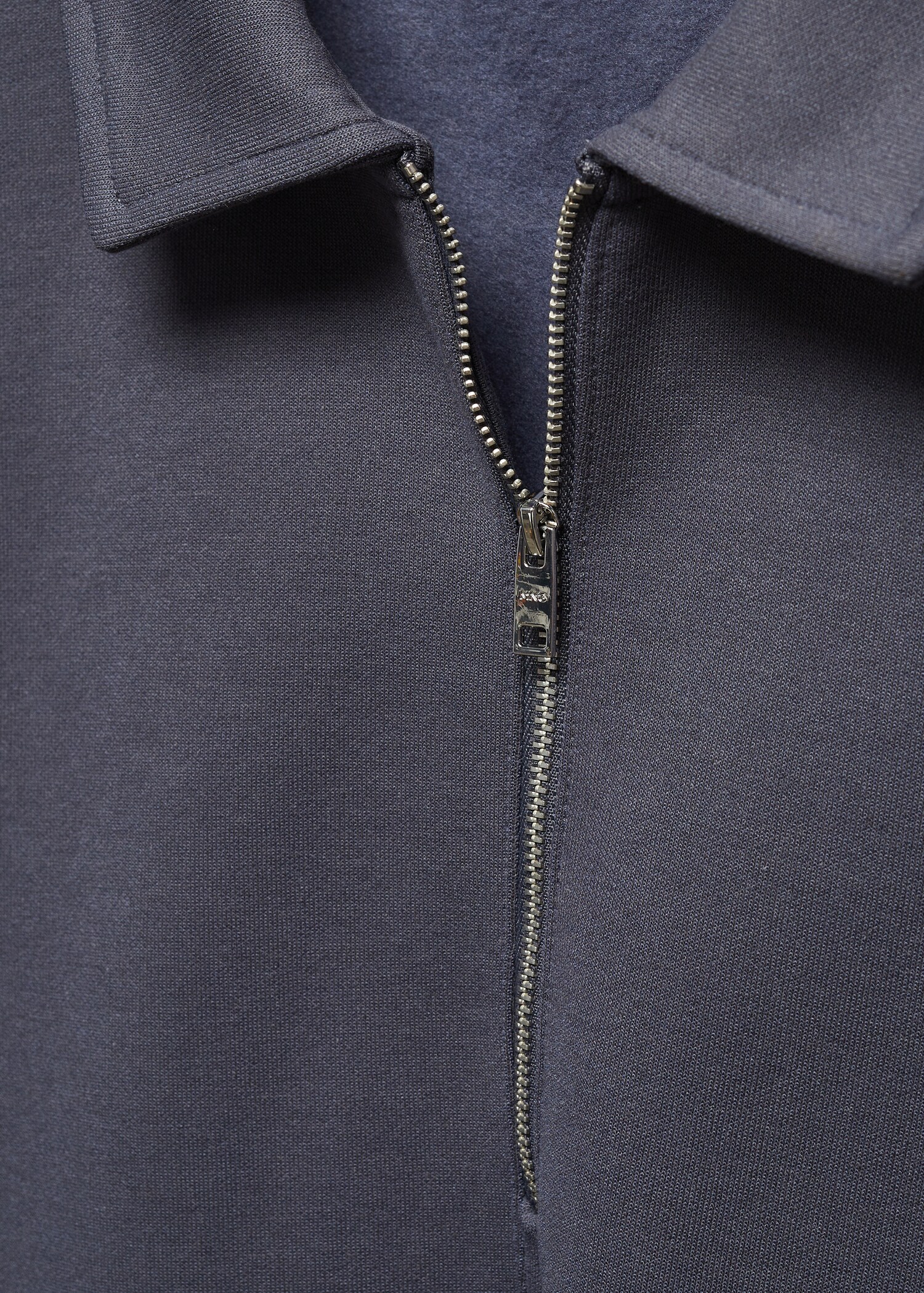 Cotton polo sweatshirt - Details of the article 8