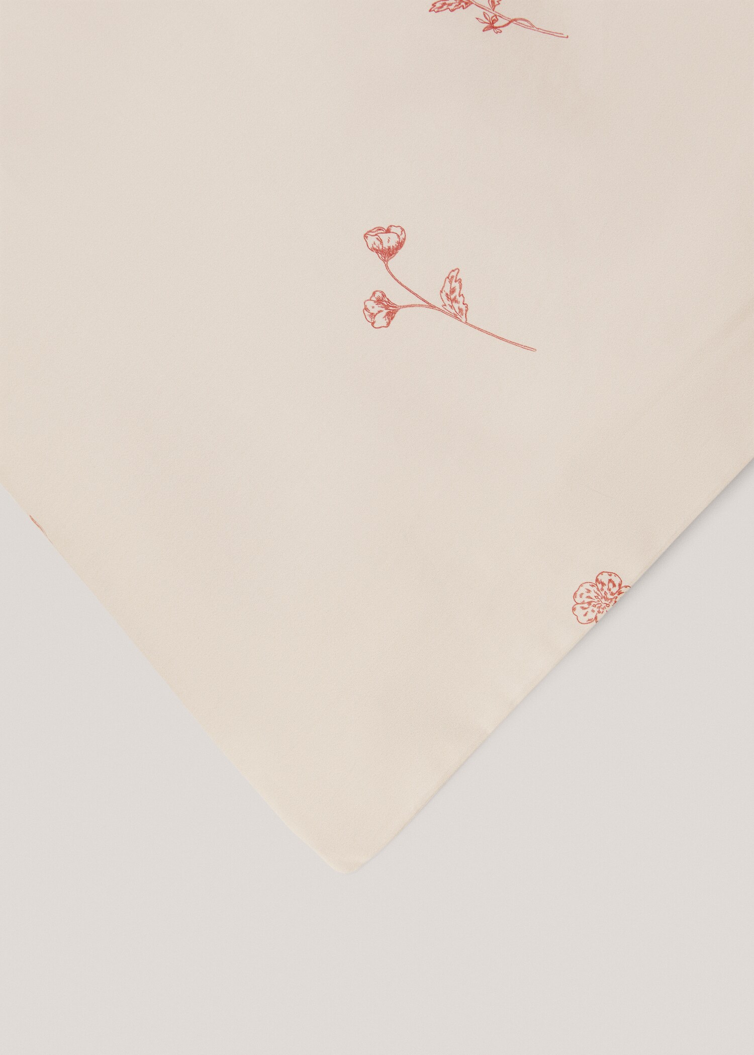 Housse de couette imprimée fleurs Lit 180/200 cm - Détail de l'article 3