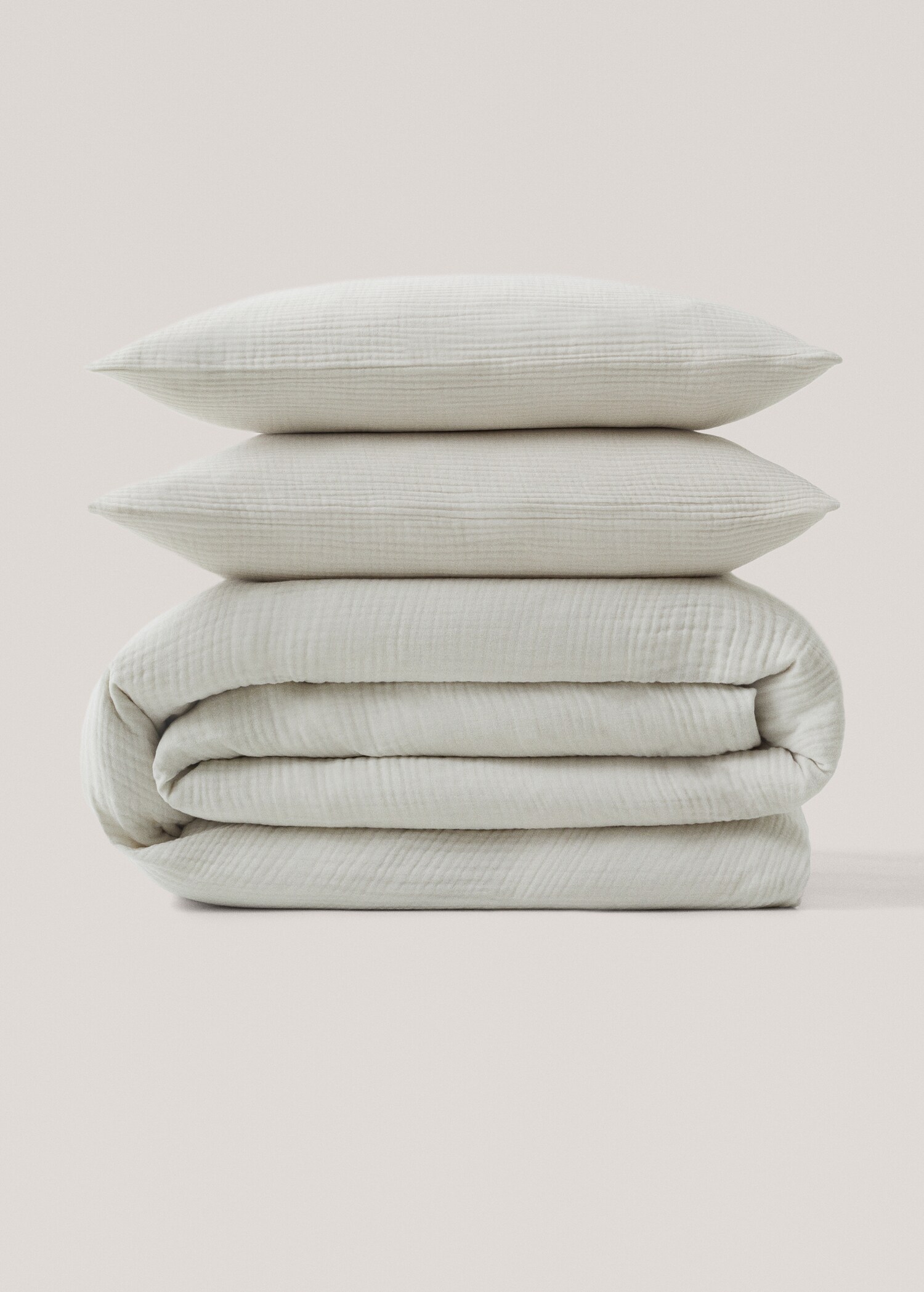 Cotton gauze duvet cover single bed - Article without model
