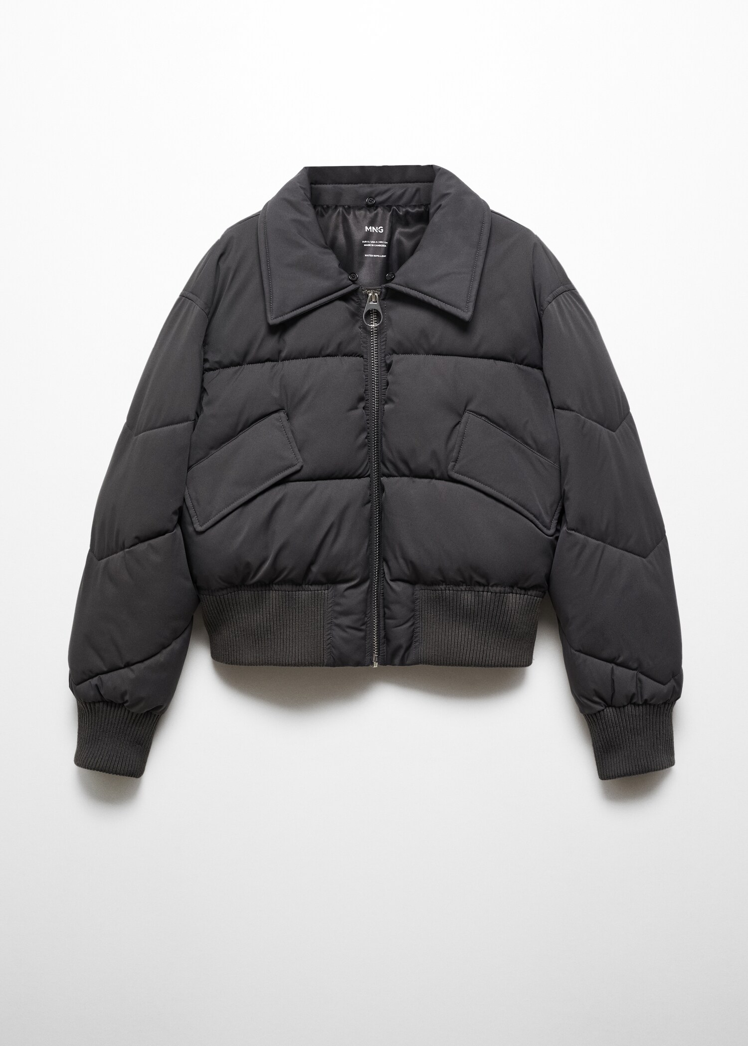 Bomber anorak with fur-effect collar - Details of the article 8