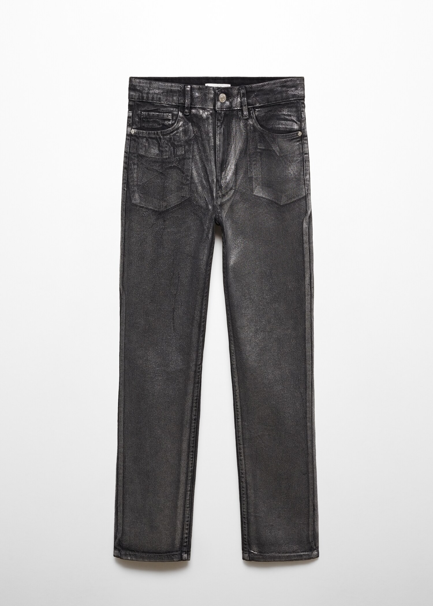 Straight foil jeans - Article without model