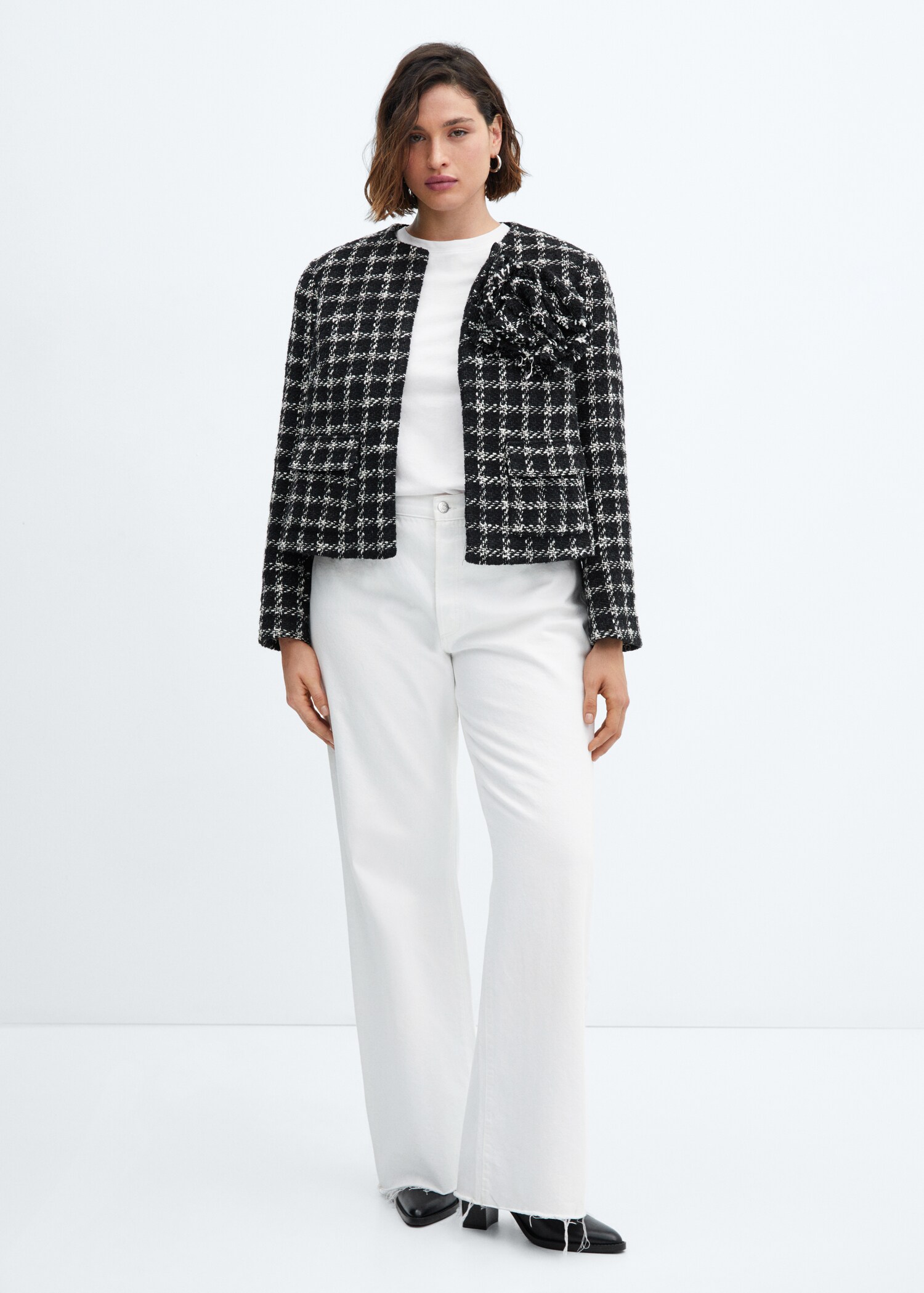 Veste tweed maxifleur - Détail de l'article 3