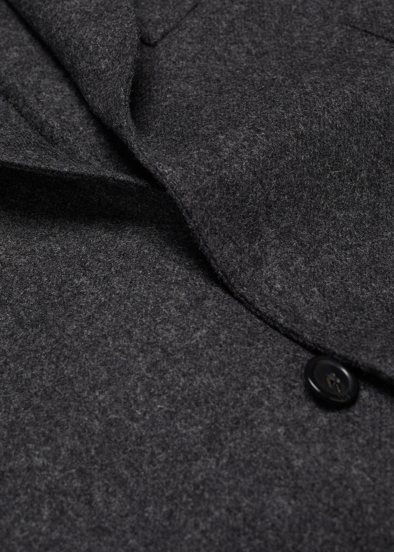 Virgin wool combined blazer - Details of the article 0