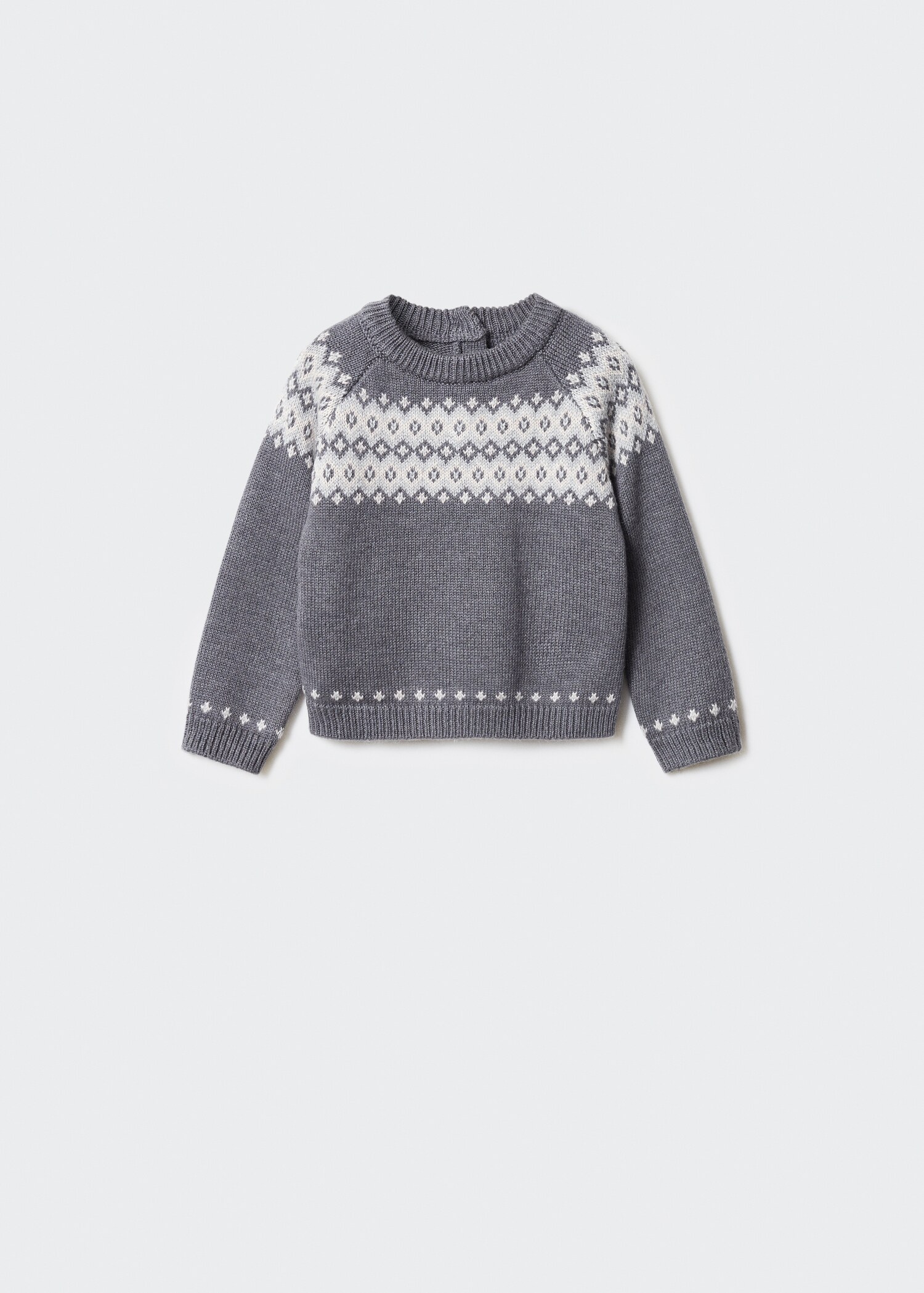 Pull-over jaspé coton - Article sans modèle