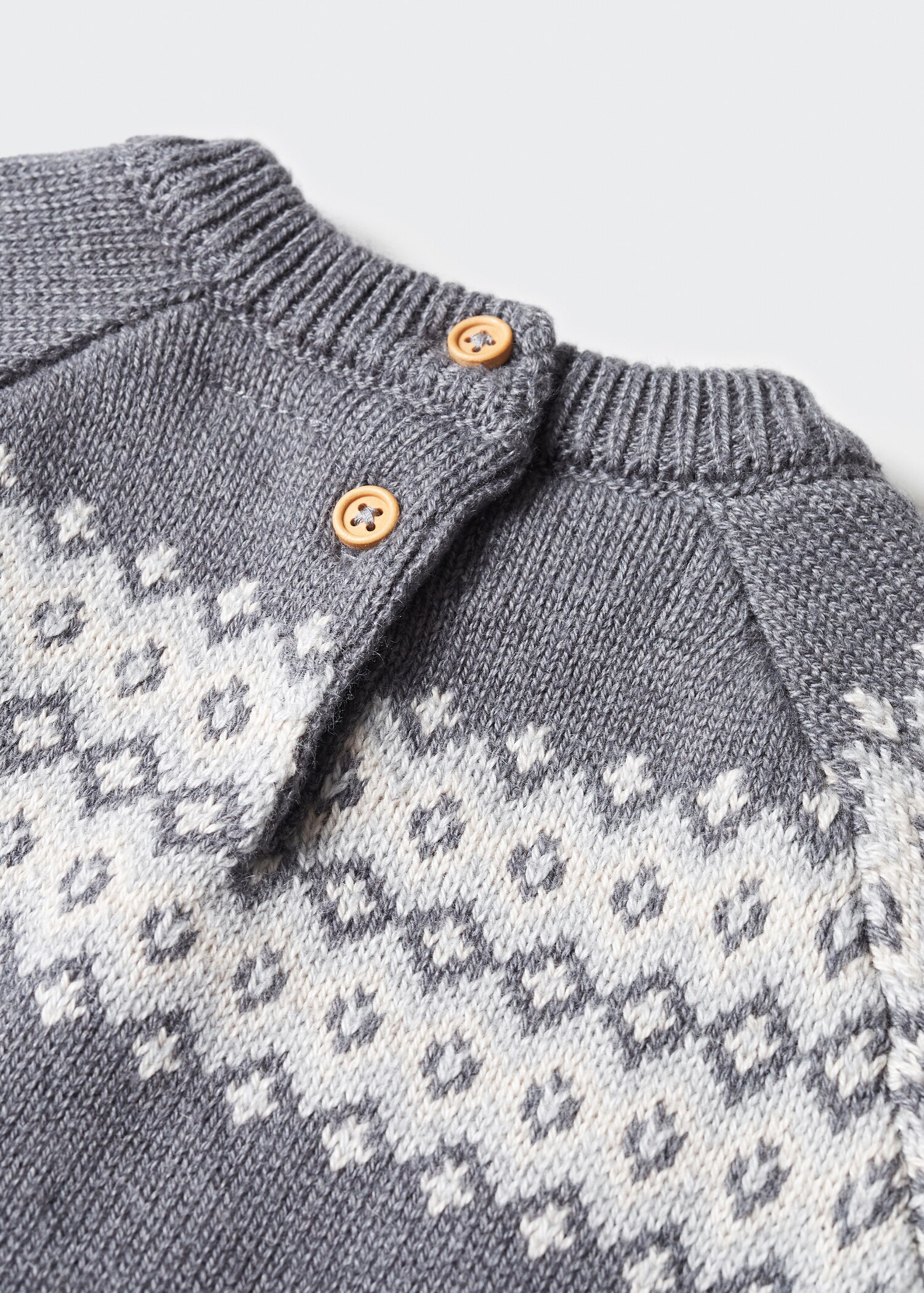 Pull-over jaspé coton - Détail de l'article 8