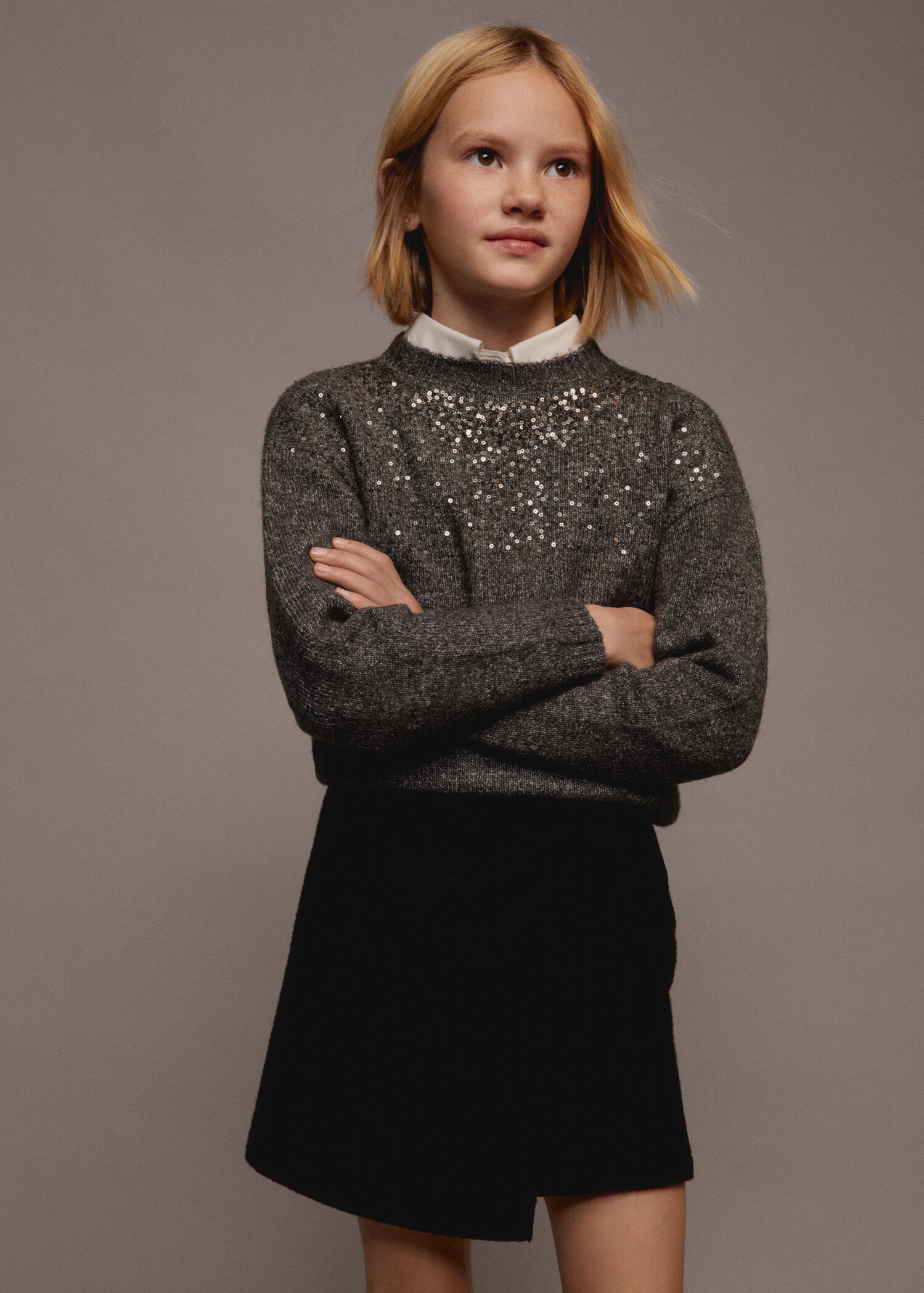 Strickpullover mit Pailletten - Detail des Artikels 6
