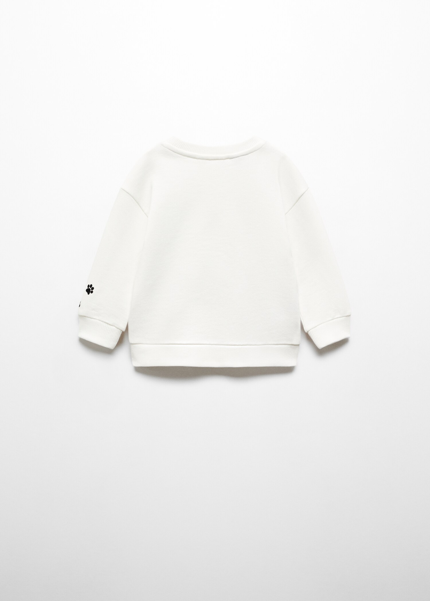Organic cotton 101 Dalmatians sweatshirt - Reverse of the article