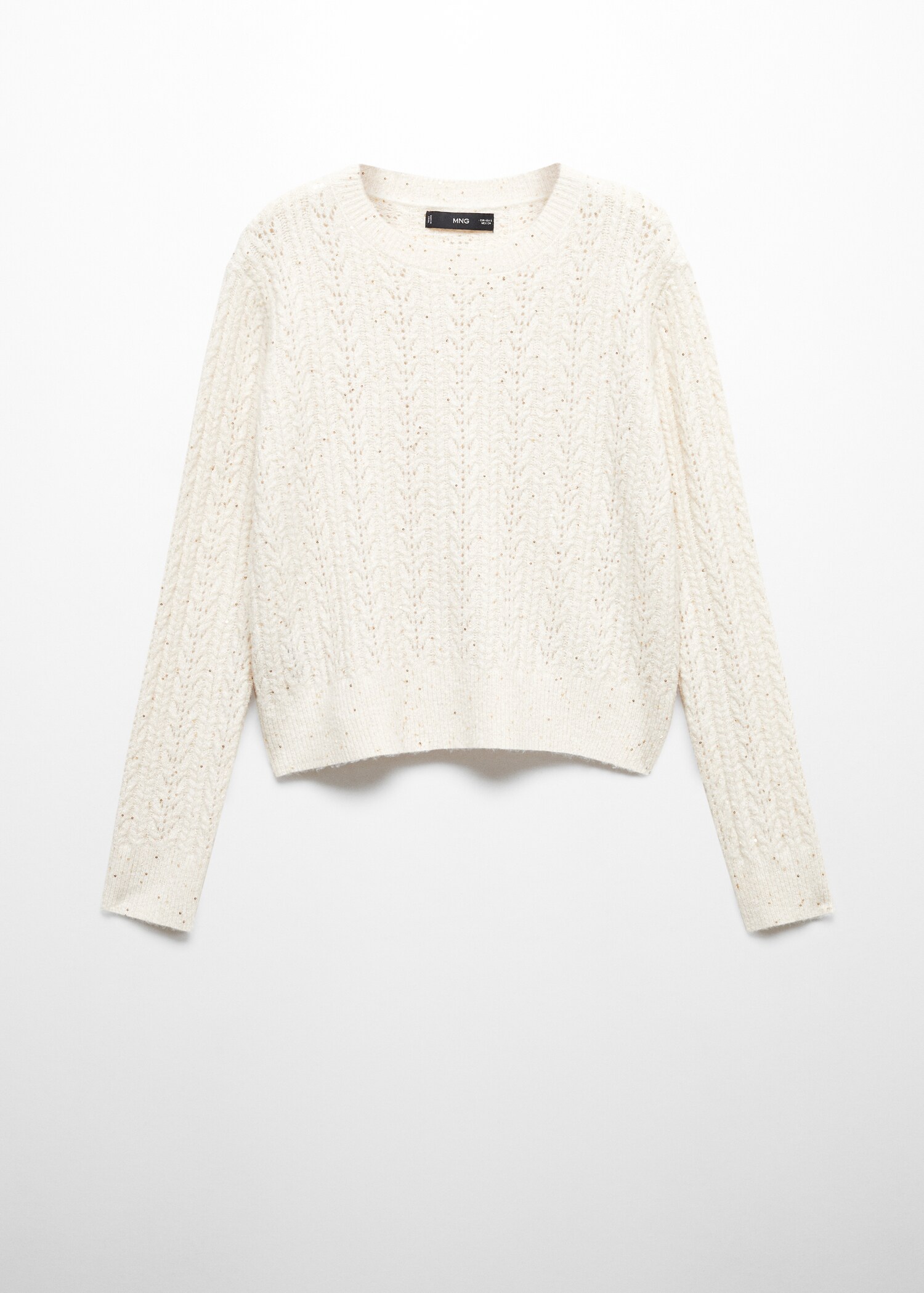 Knit paillette sweater - Article without model
