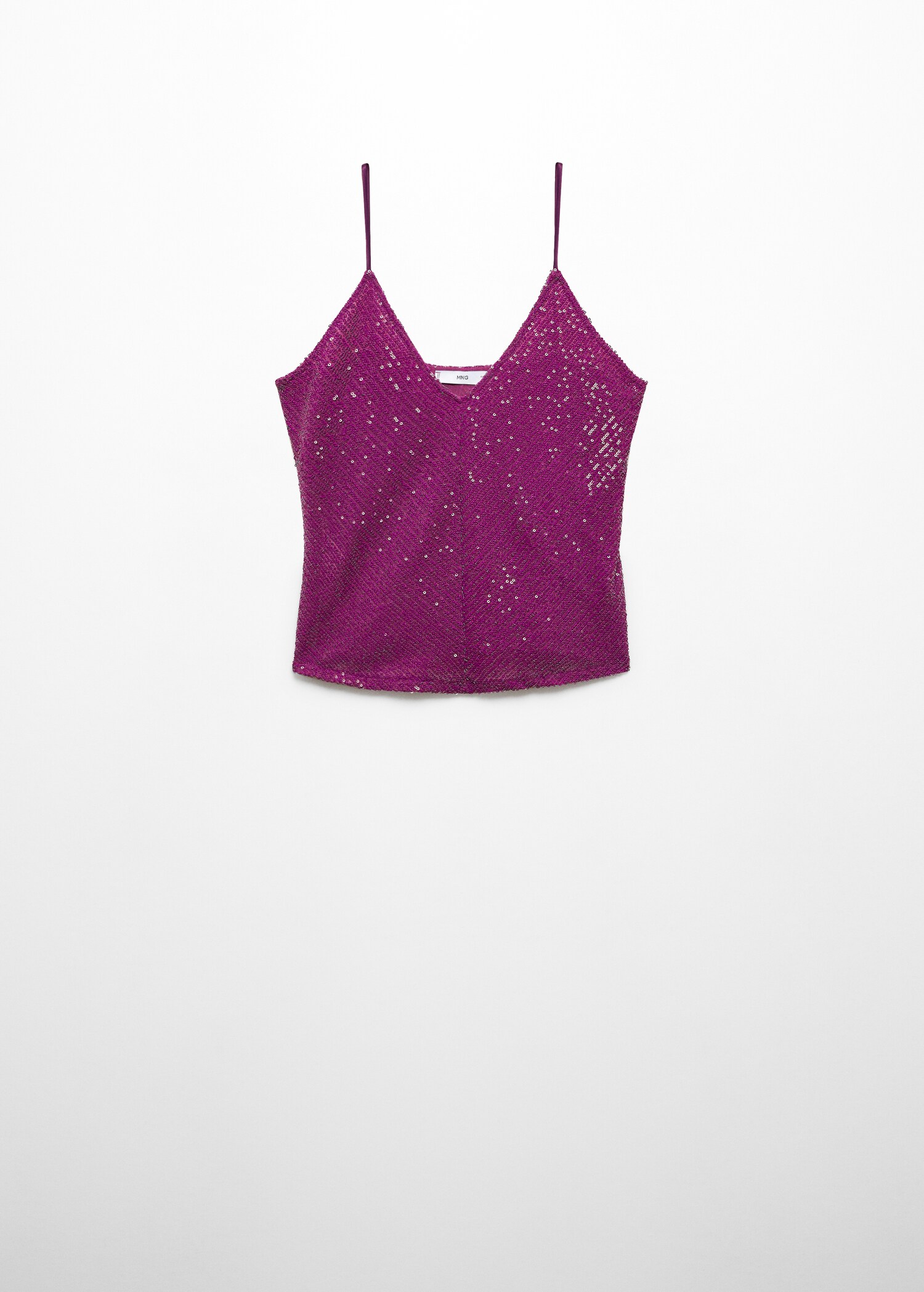 Sequined tank top - Article without model