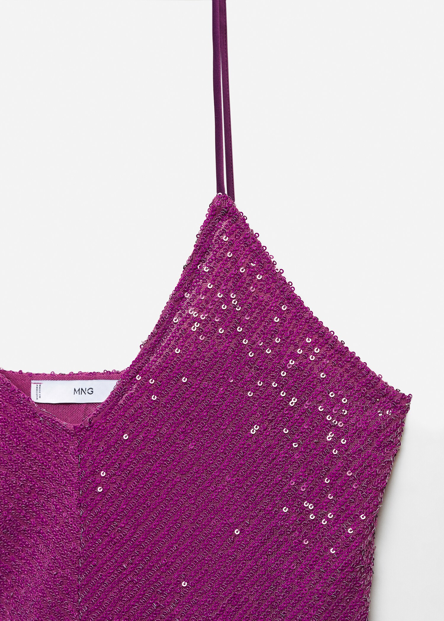 Sequined tank top - Details of the article 8