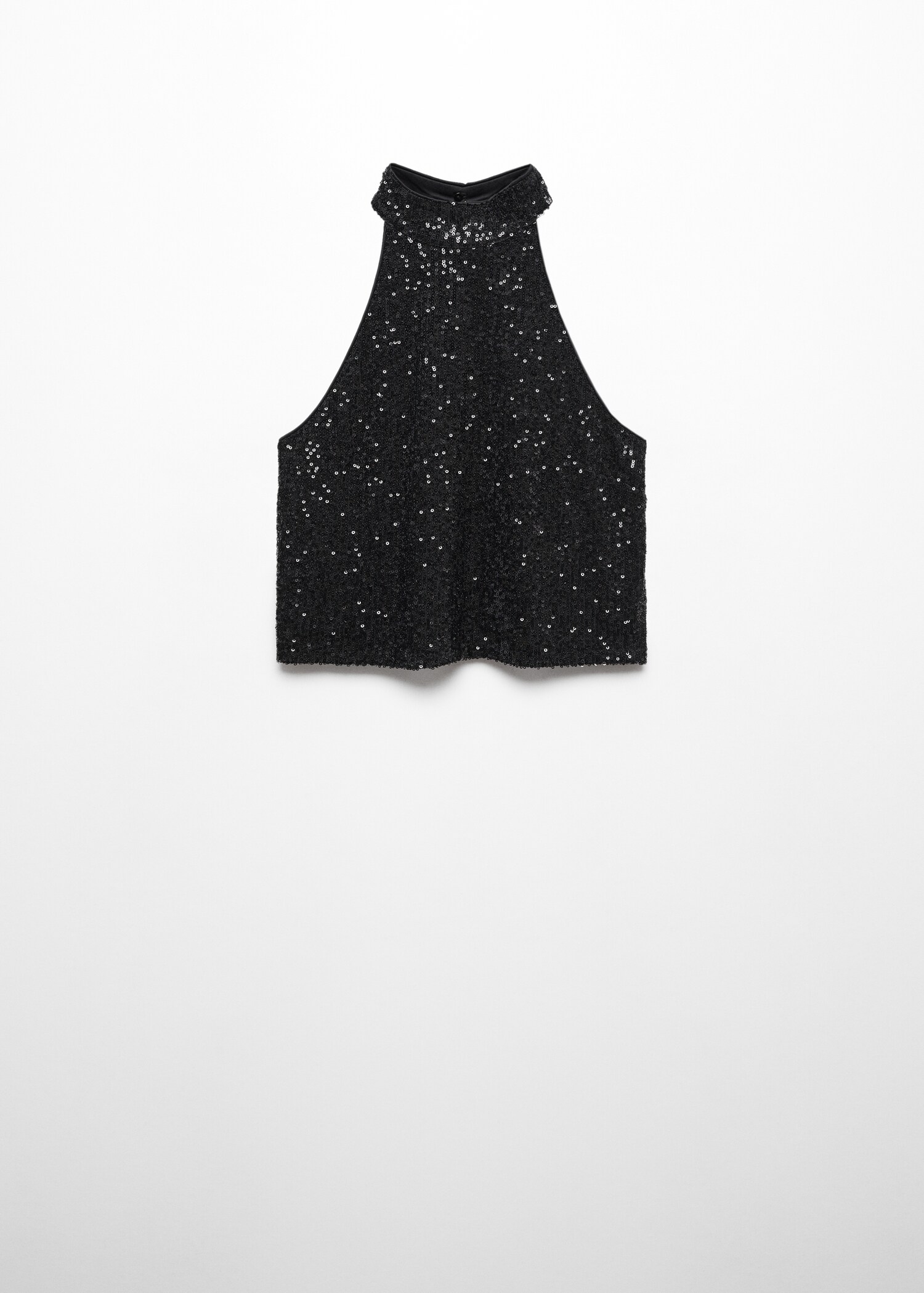 Sequined halter top - Article without model