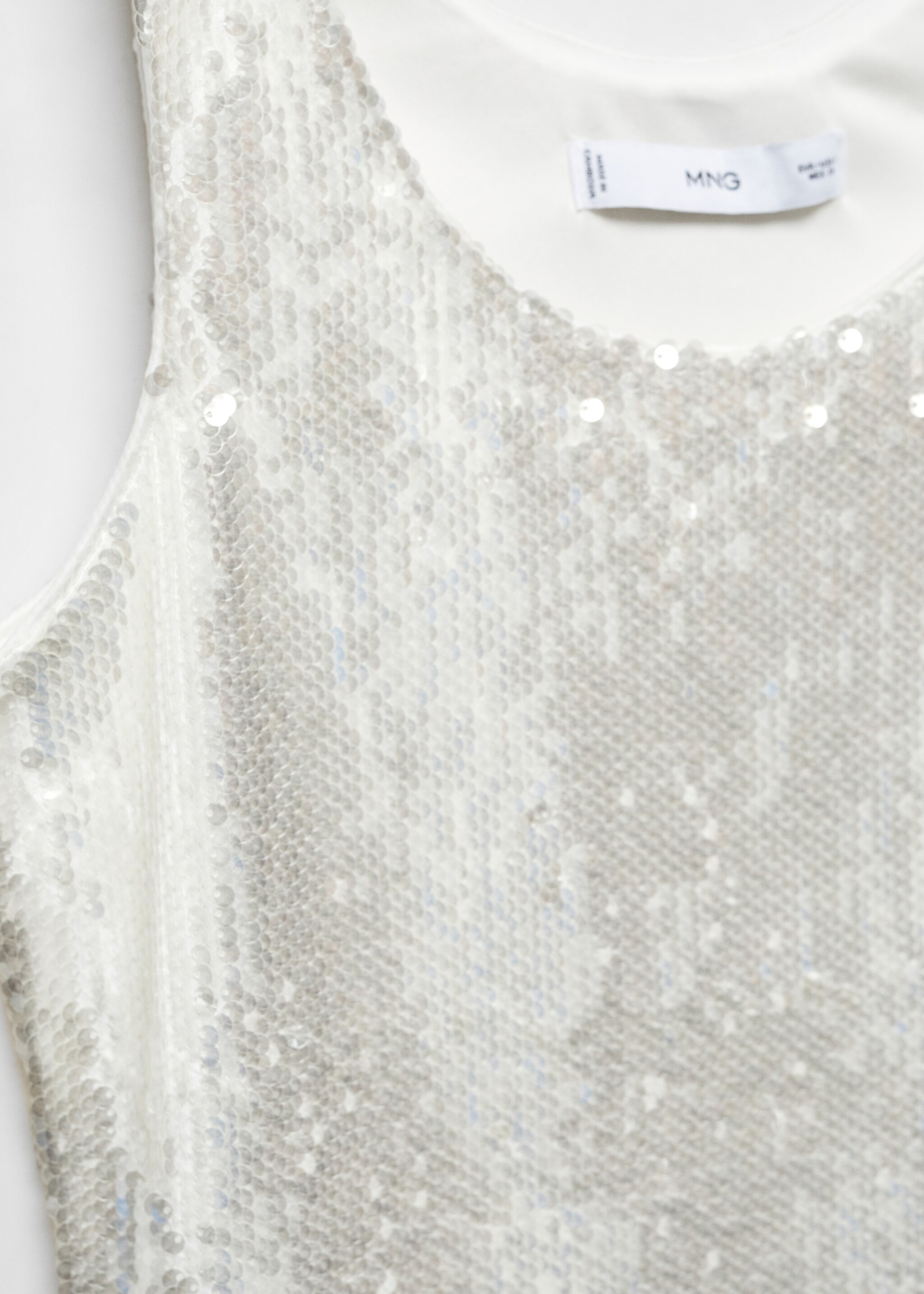 Sequined tank top - Details of the article 8