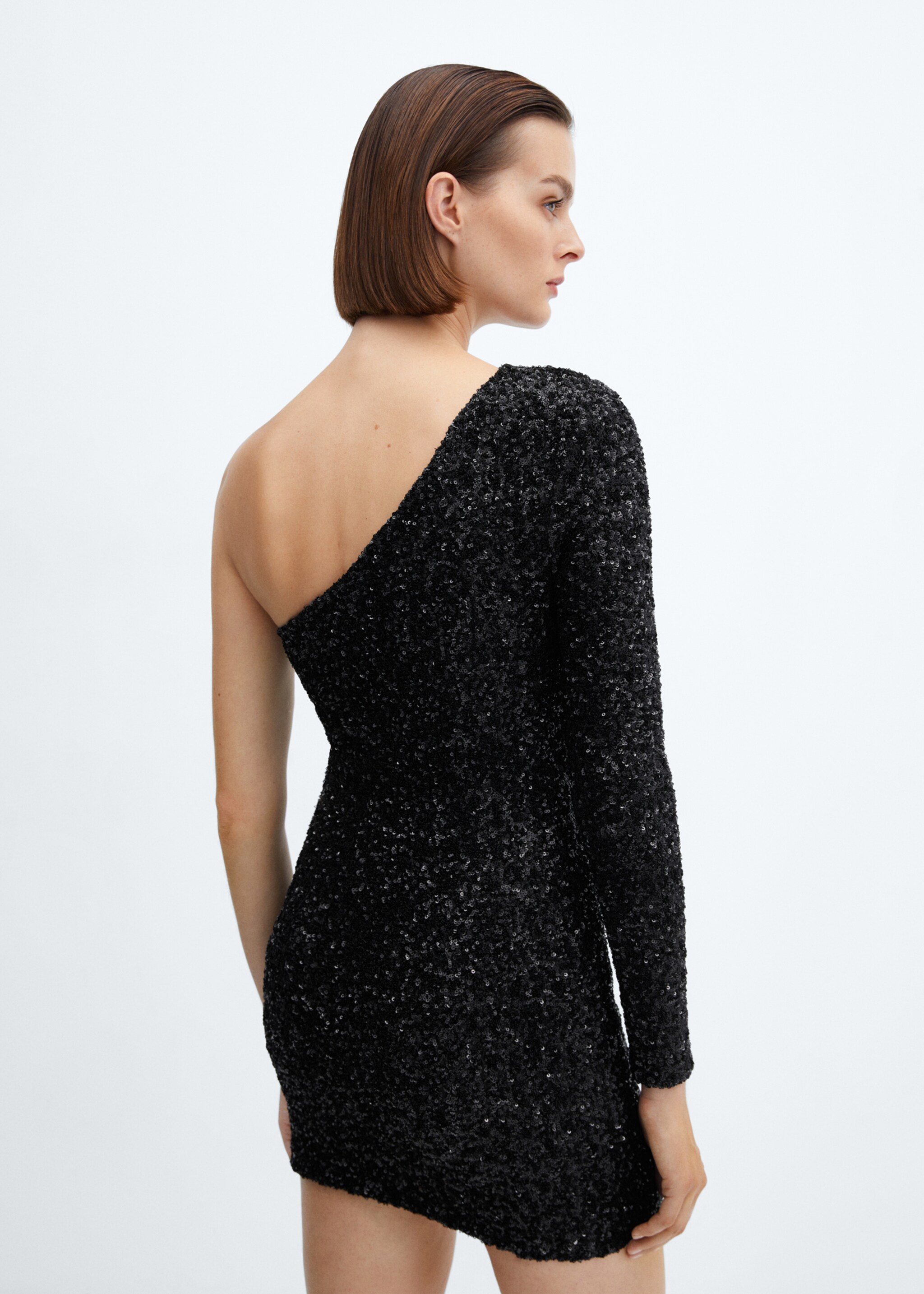 Asymmetric sequin dress - Reverse of the article