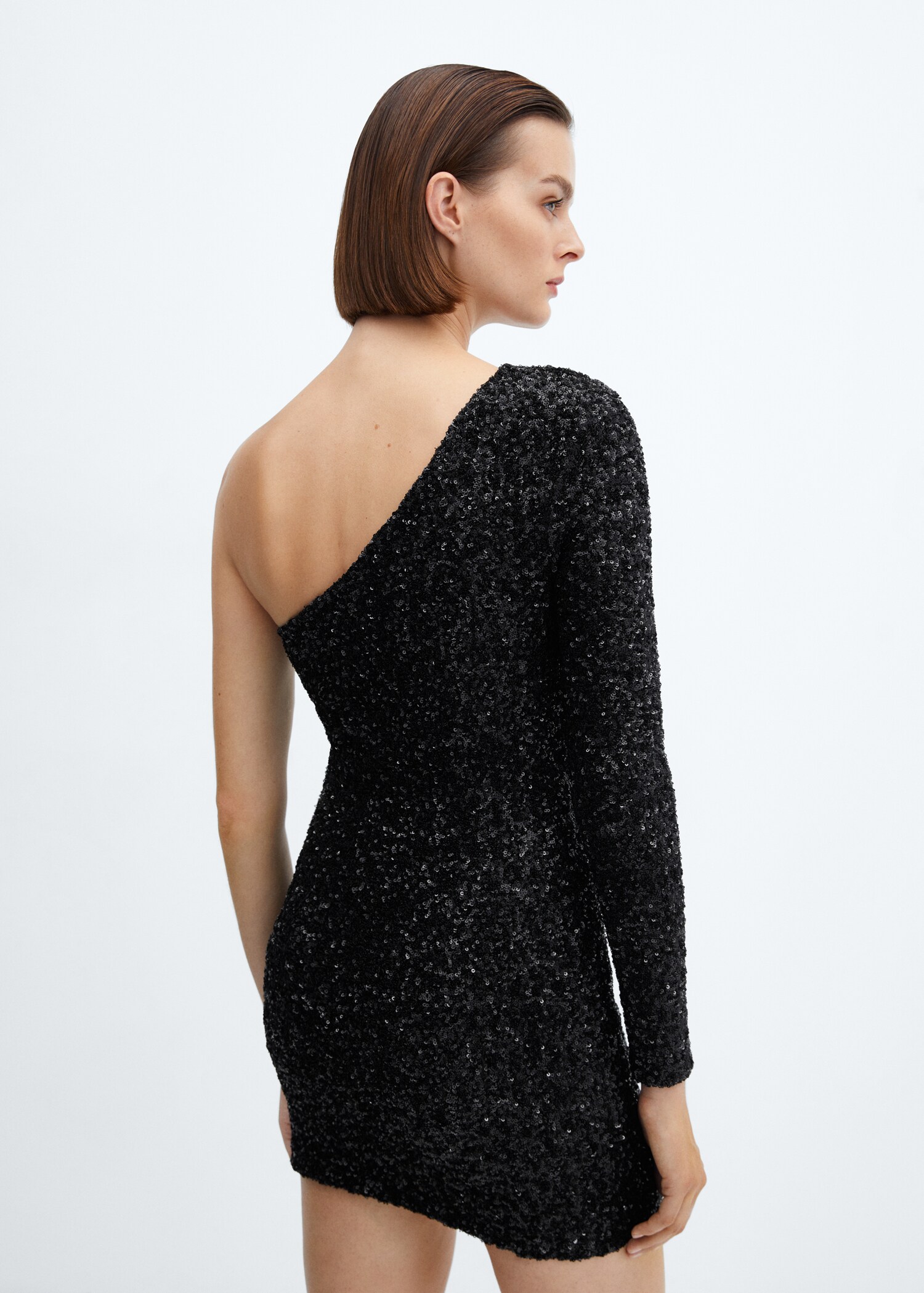 Asymmetric sequin dress - Reverse of the article
