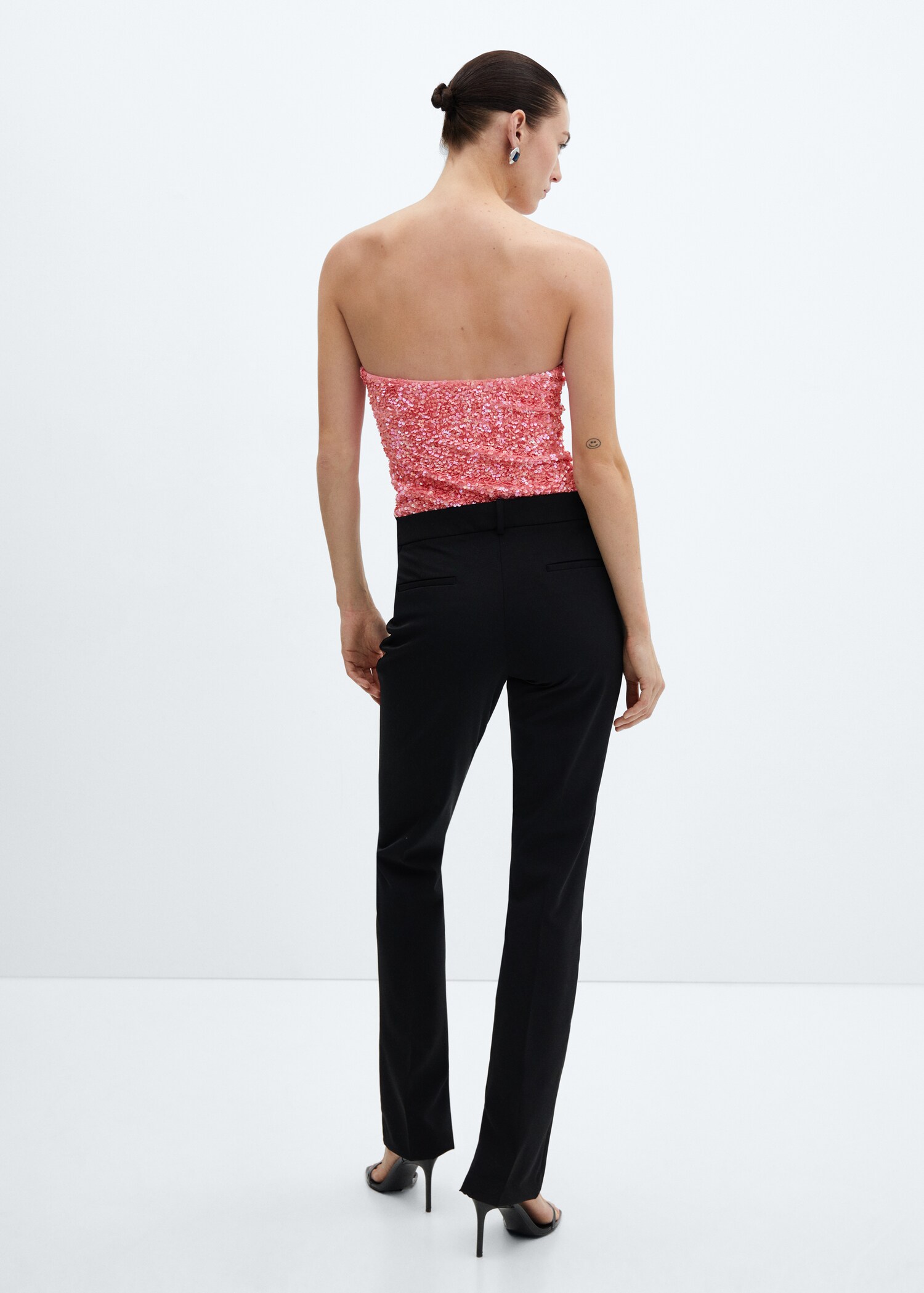 Sequins body - Reverse of the article
