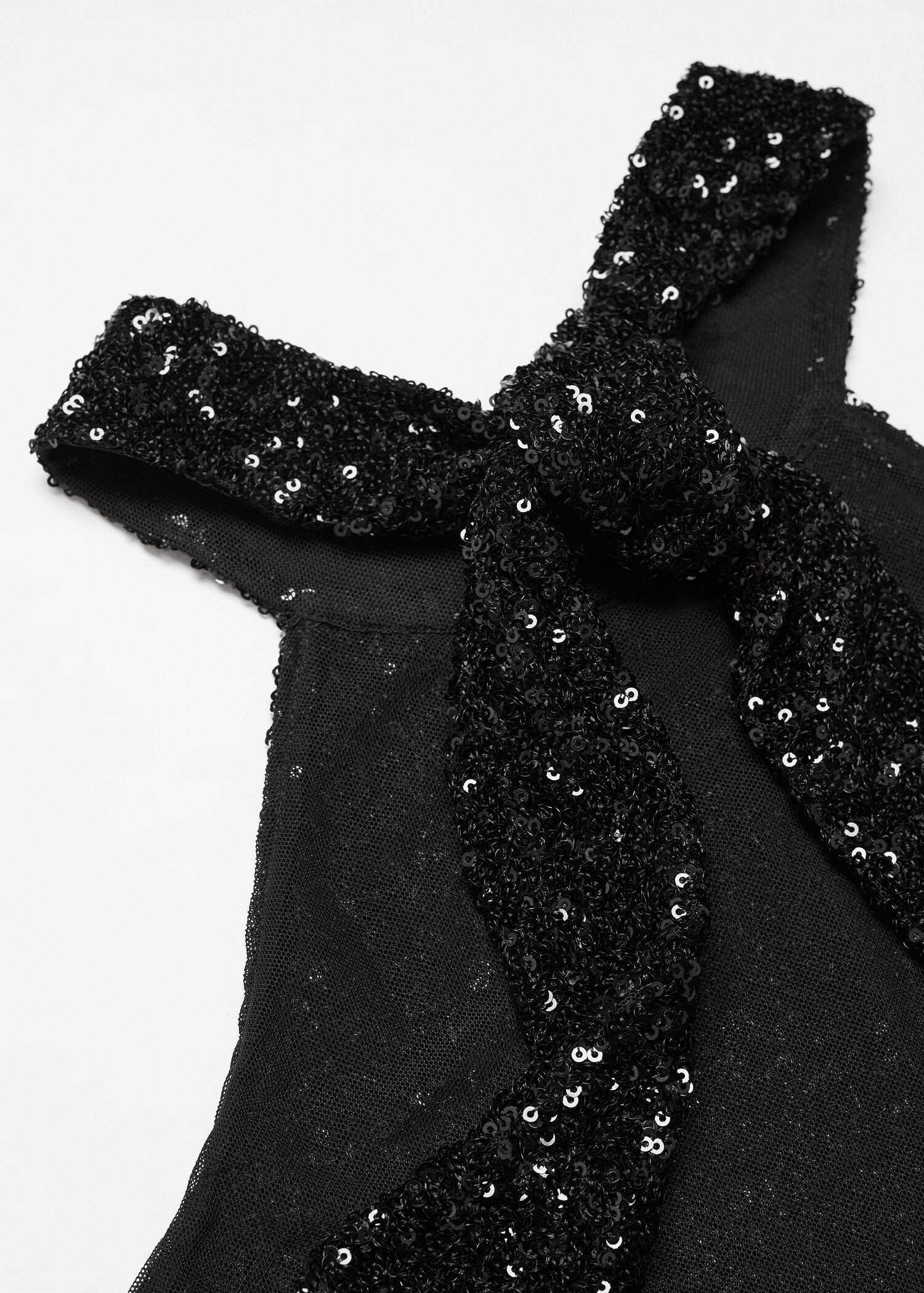 Sequined halter neck dress - Details of the article 8