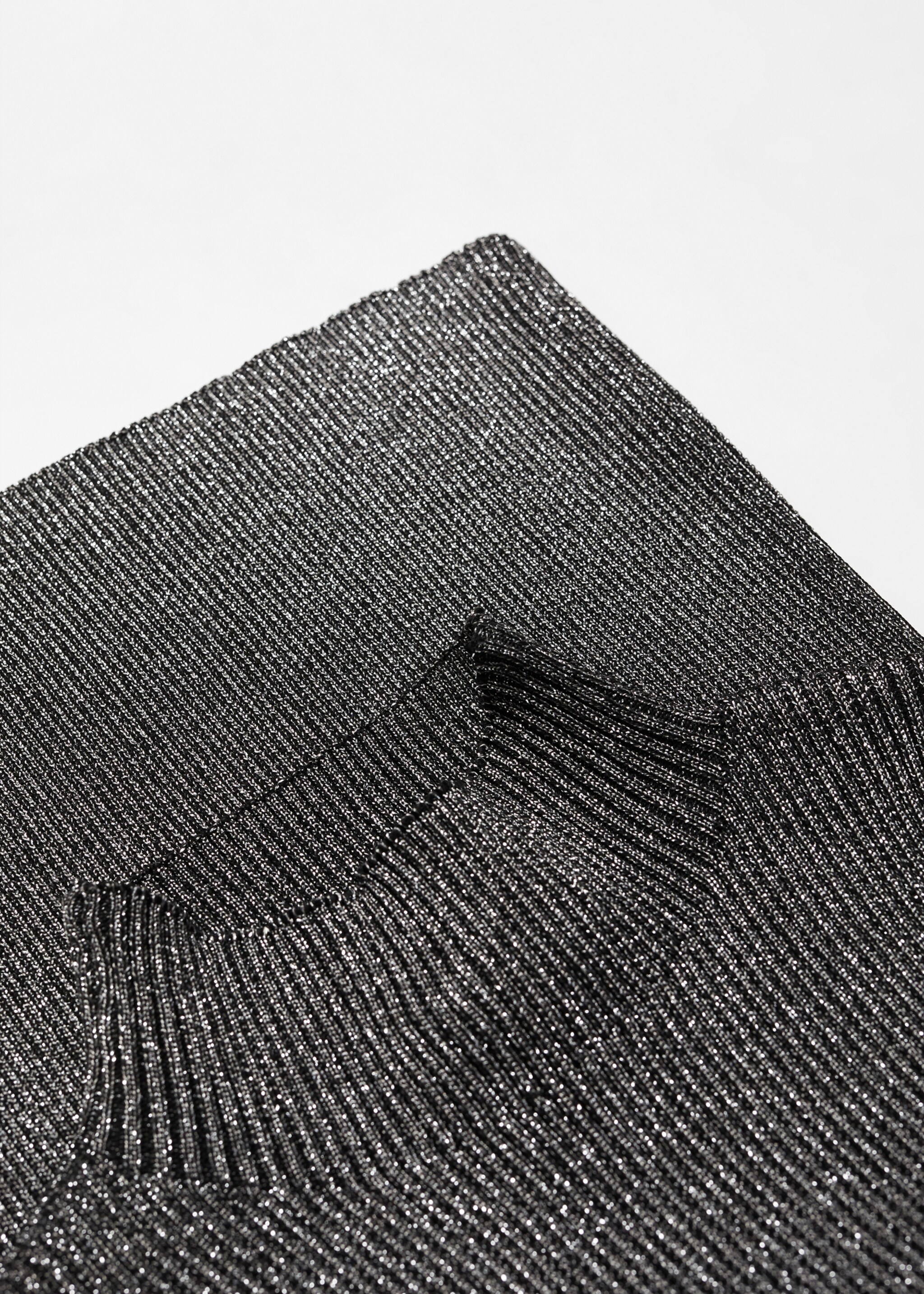Lurex sweater with perkins neck - Details of the article 8