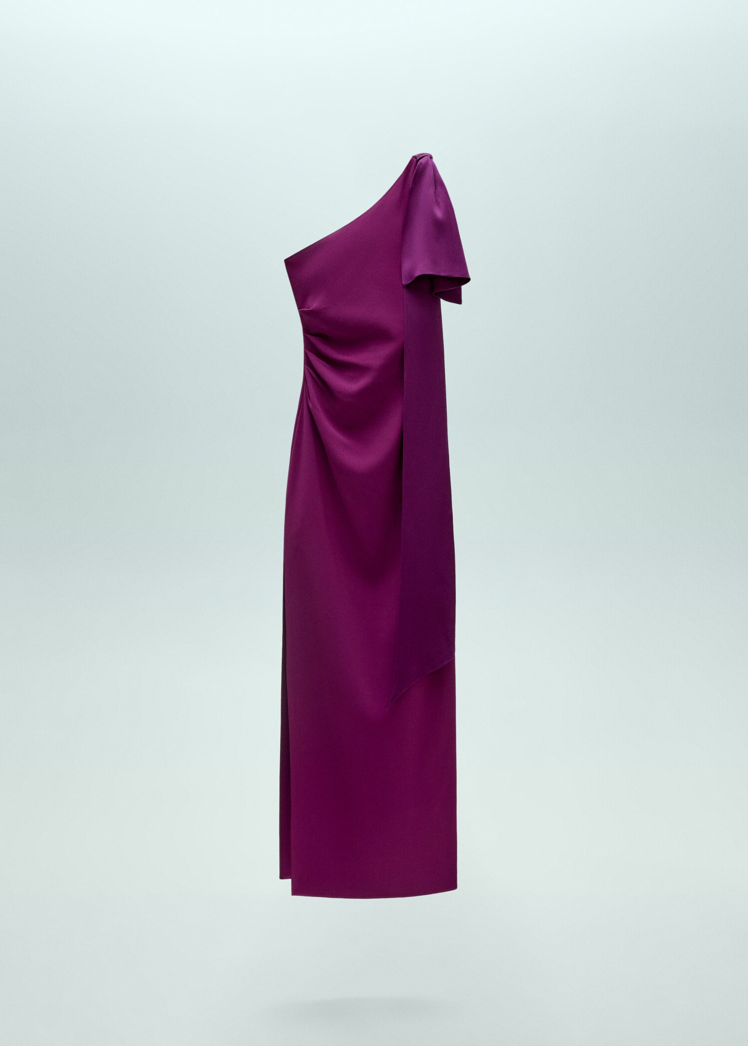 Asymmetrical maxi-bow dress - Article without model