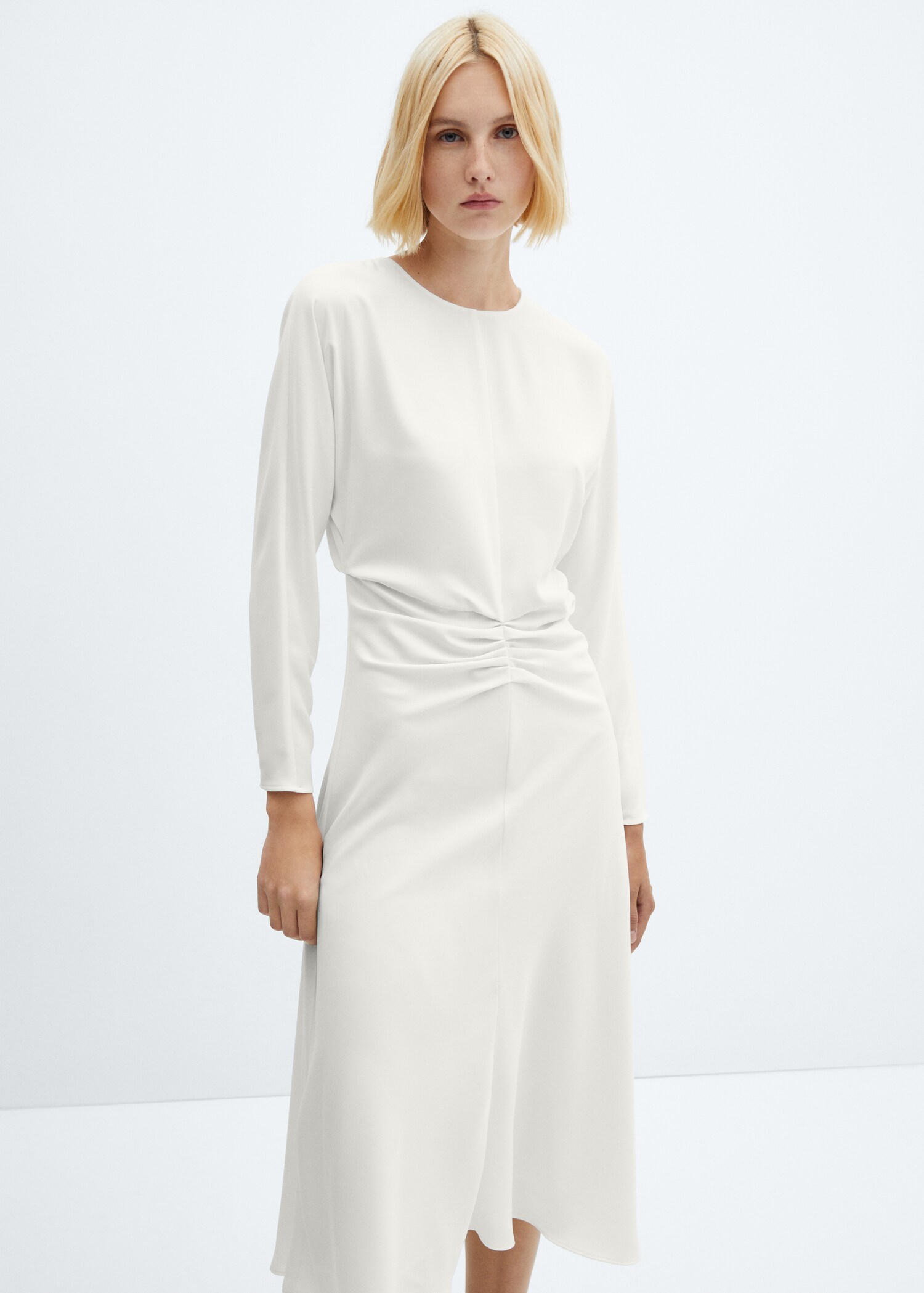 Ruched detail dress - Medium plane