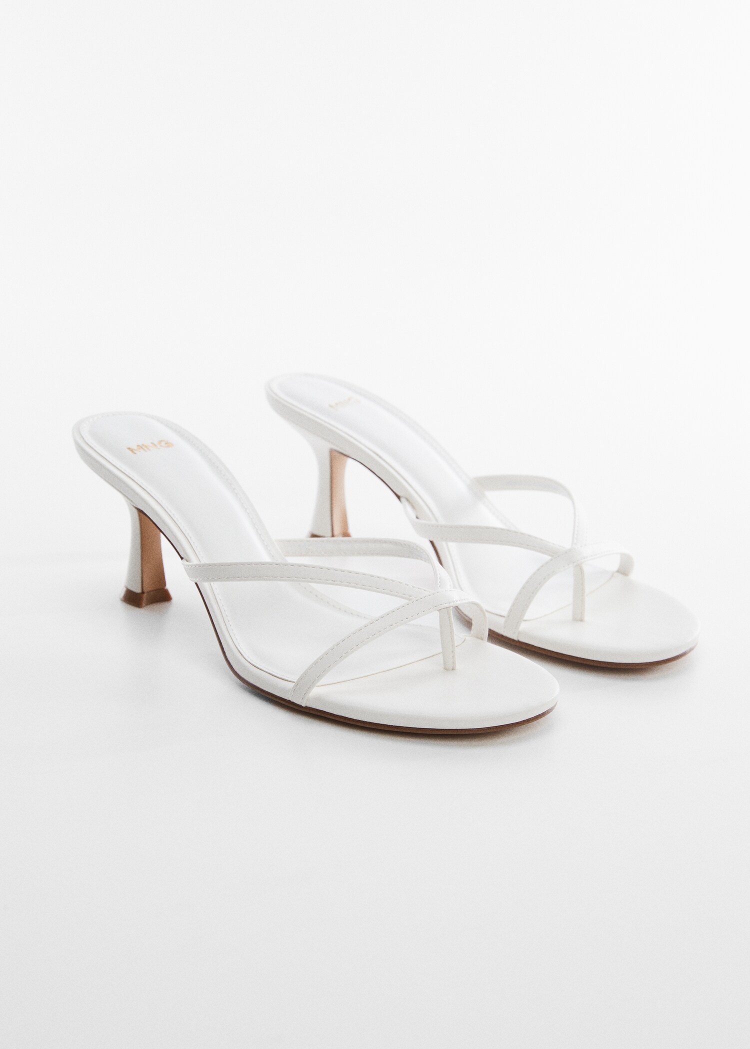 Heel strips sandals - Medium plane