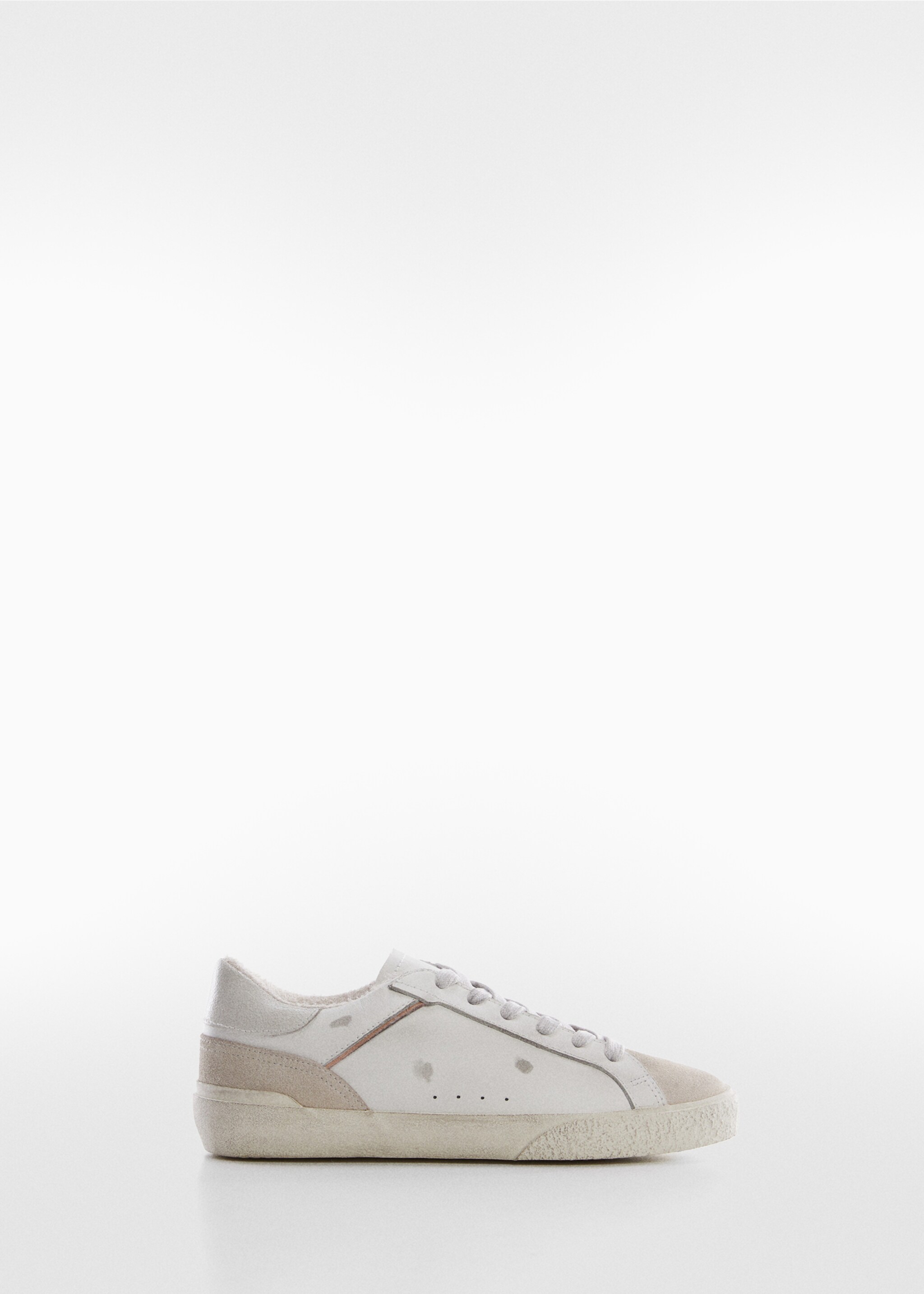 Tennis cuir effet usé - Article sans modèle