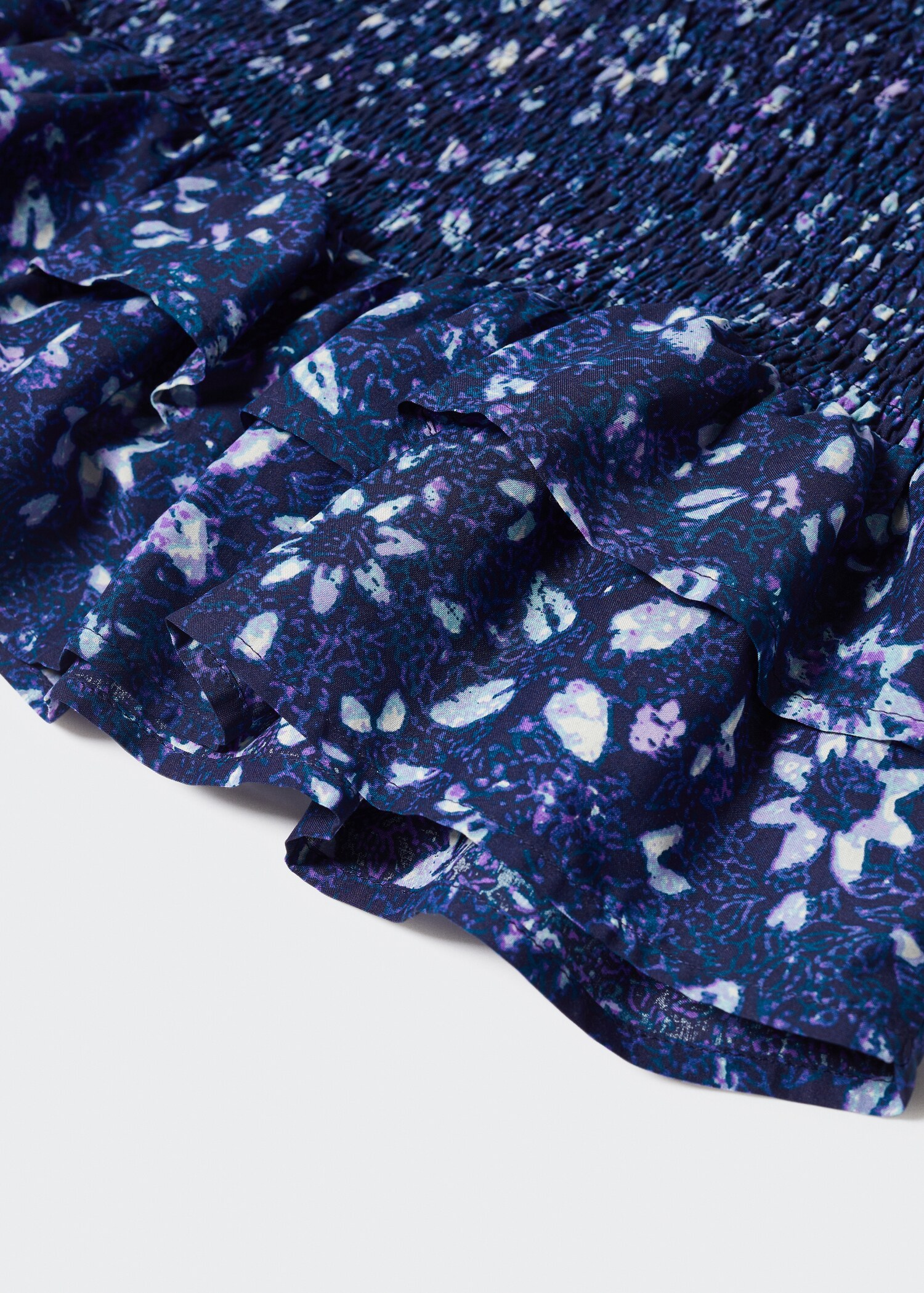 Gathered skirt with ruffles - Details of the article 8