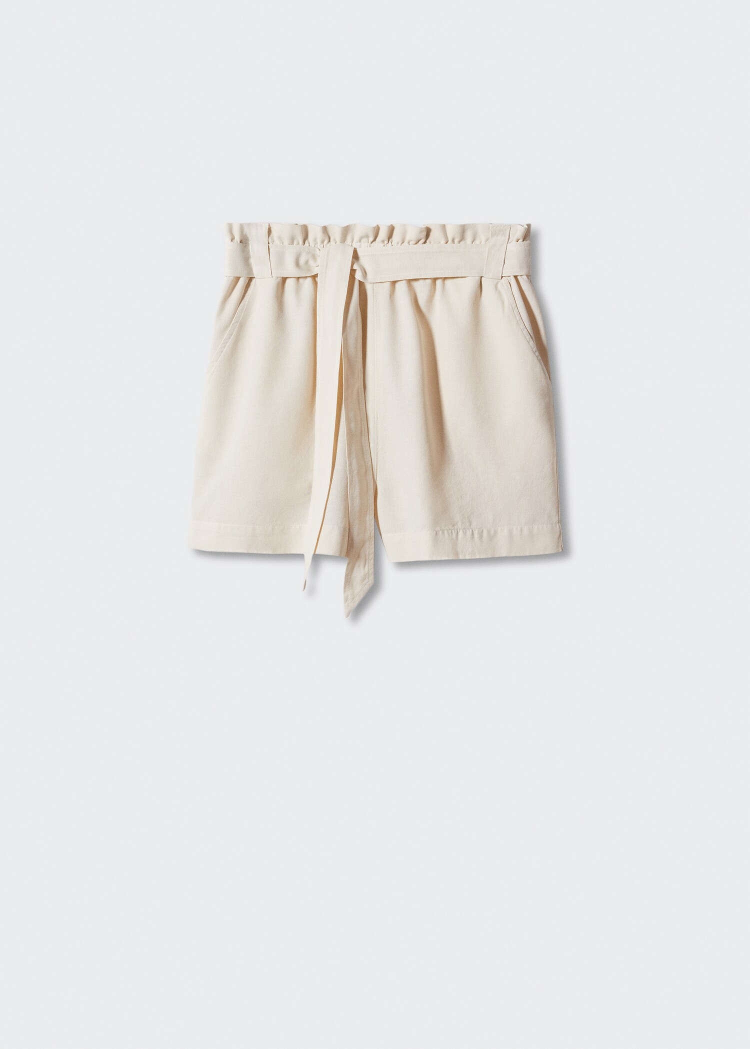 Shorts bomull linne - Artikel utan modell