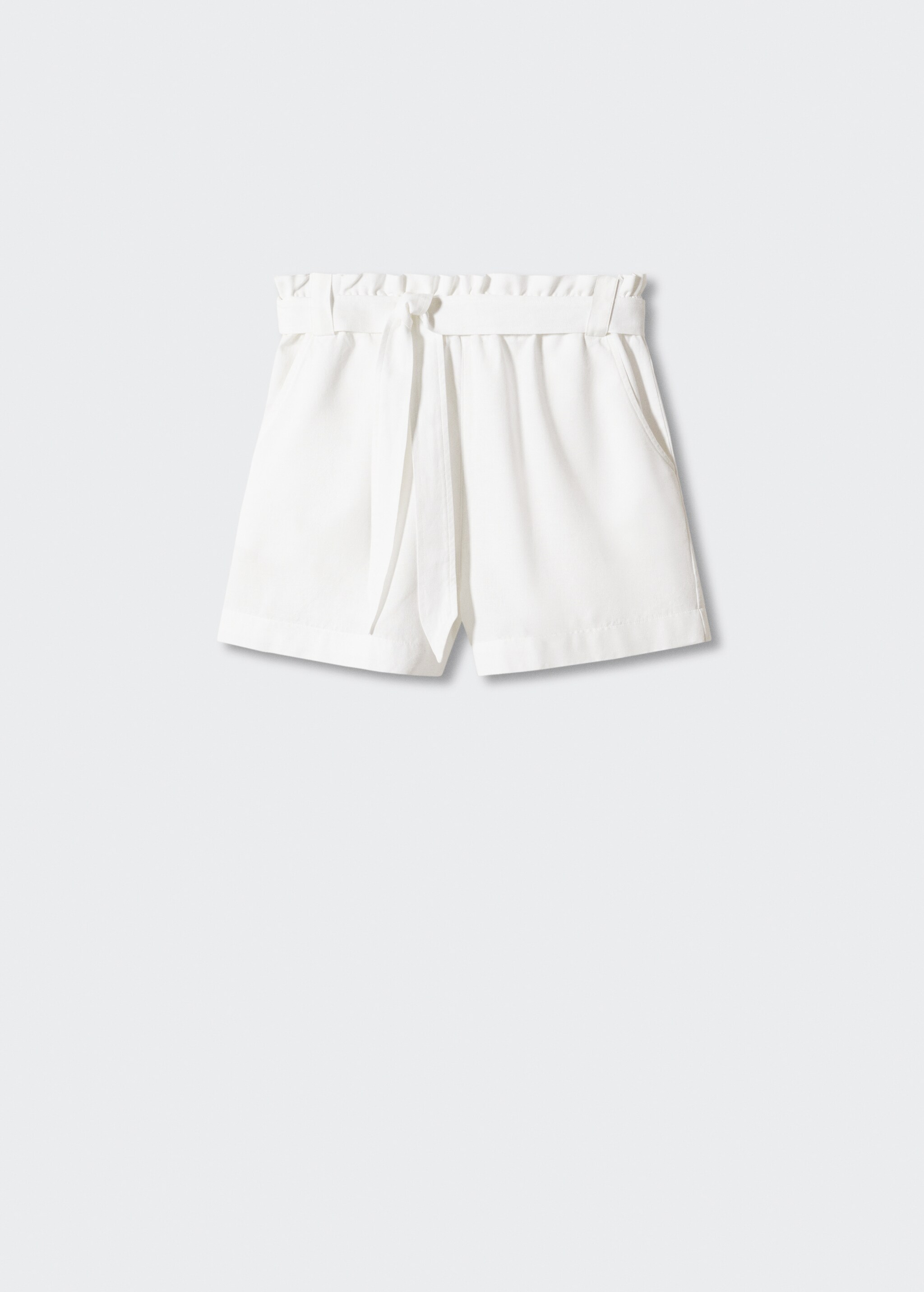 Cotton linen shorts - Article without model