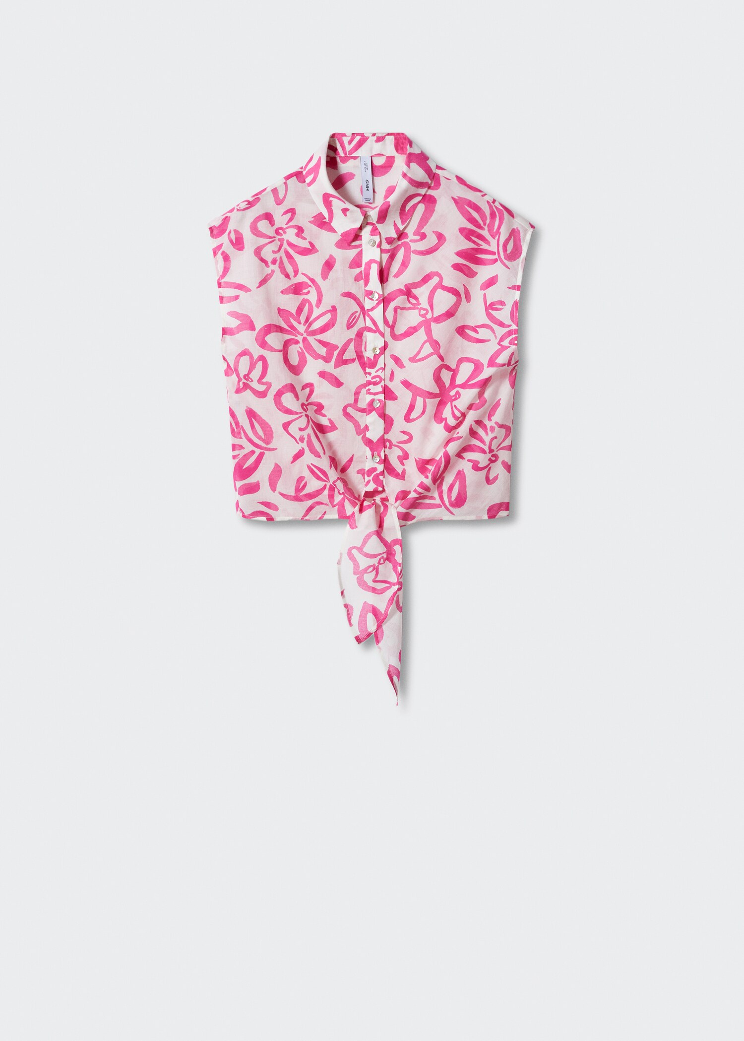 Bow printed shirt - Article without model