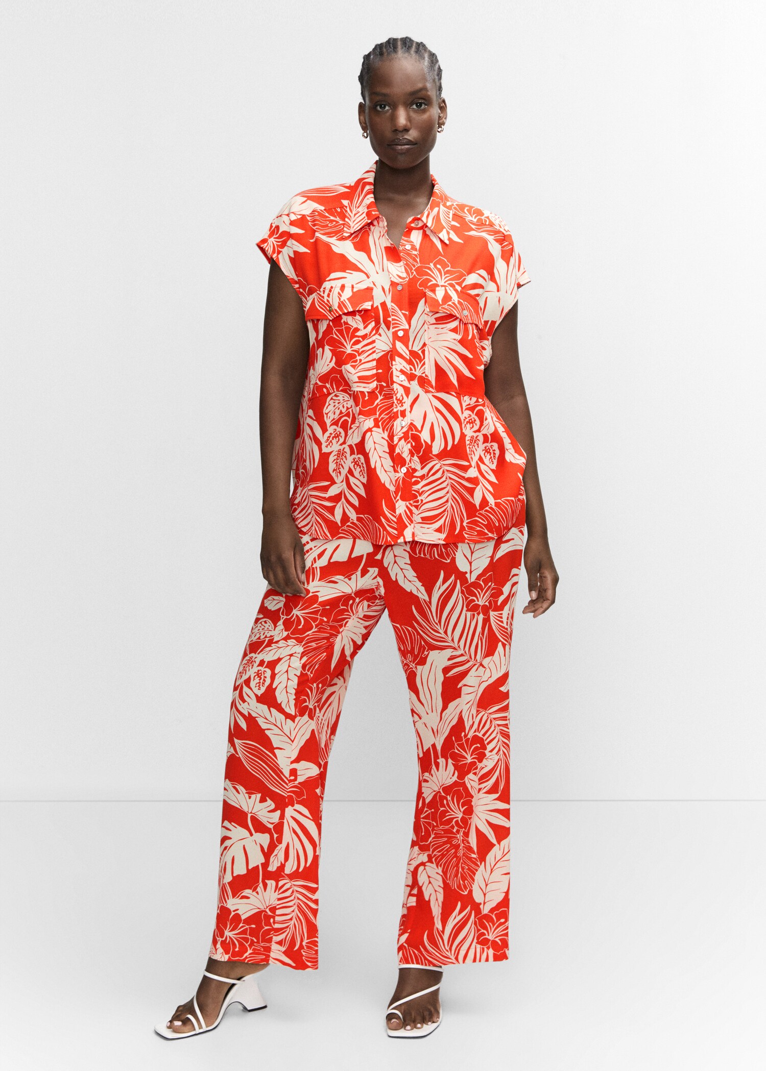 Oversize flowy shirt - Details of the article 3