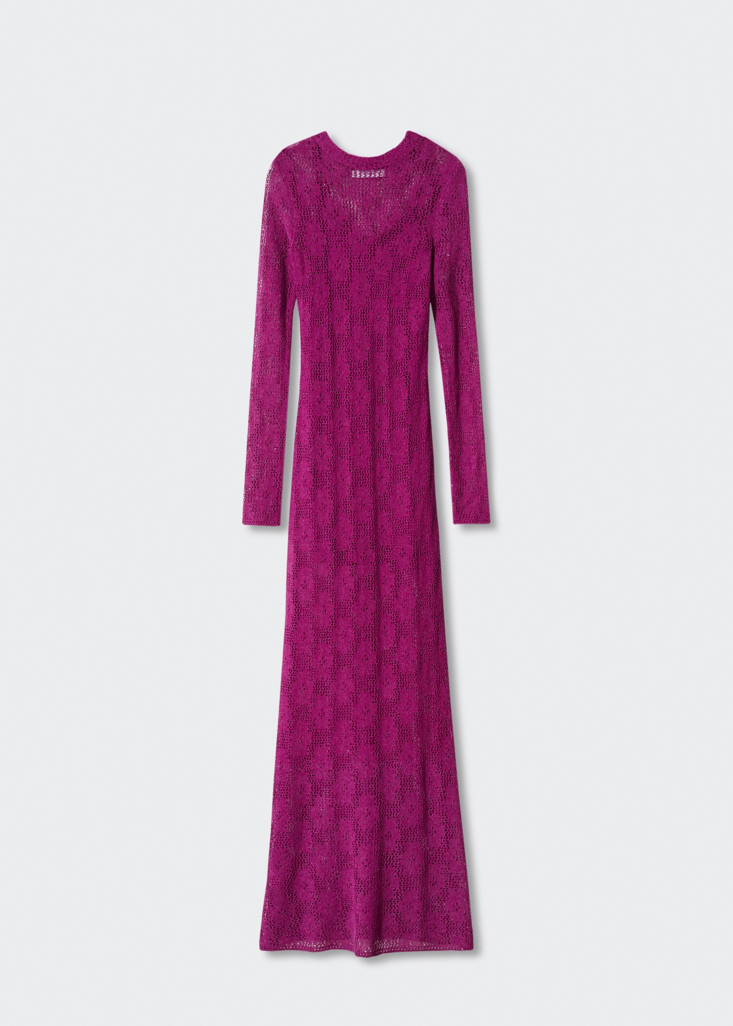 Halbtransparentes Kleid, bestickt - Artikel ohne Model