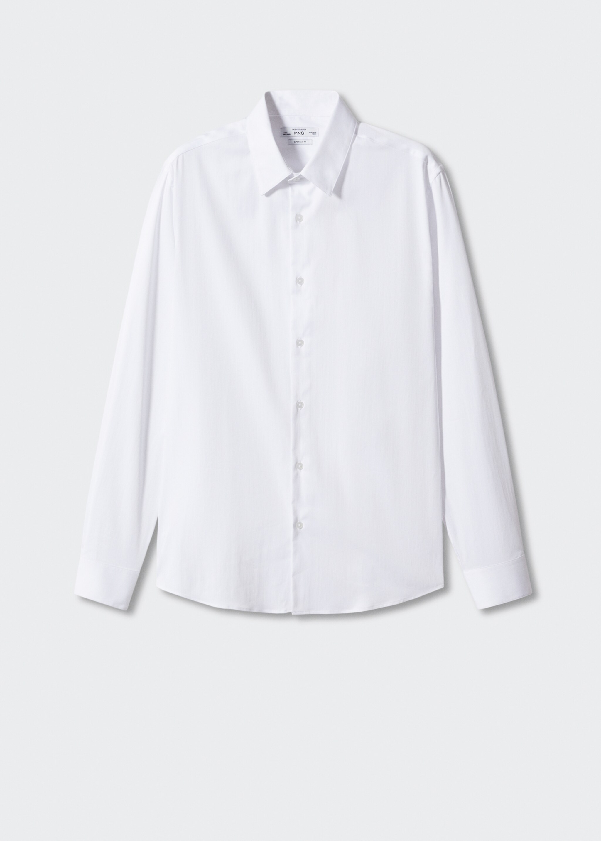 Super Slim Fit-Oberhemd aus Popeline - Artikel ohne Model