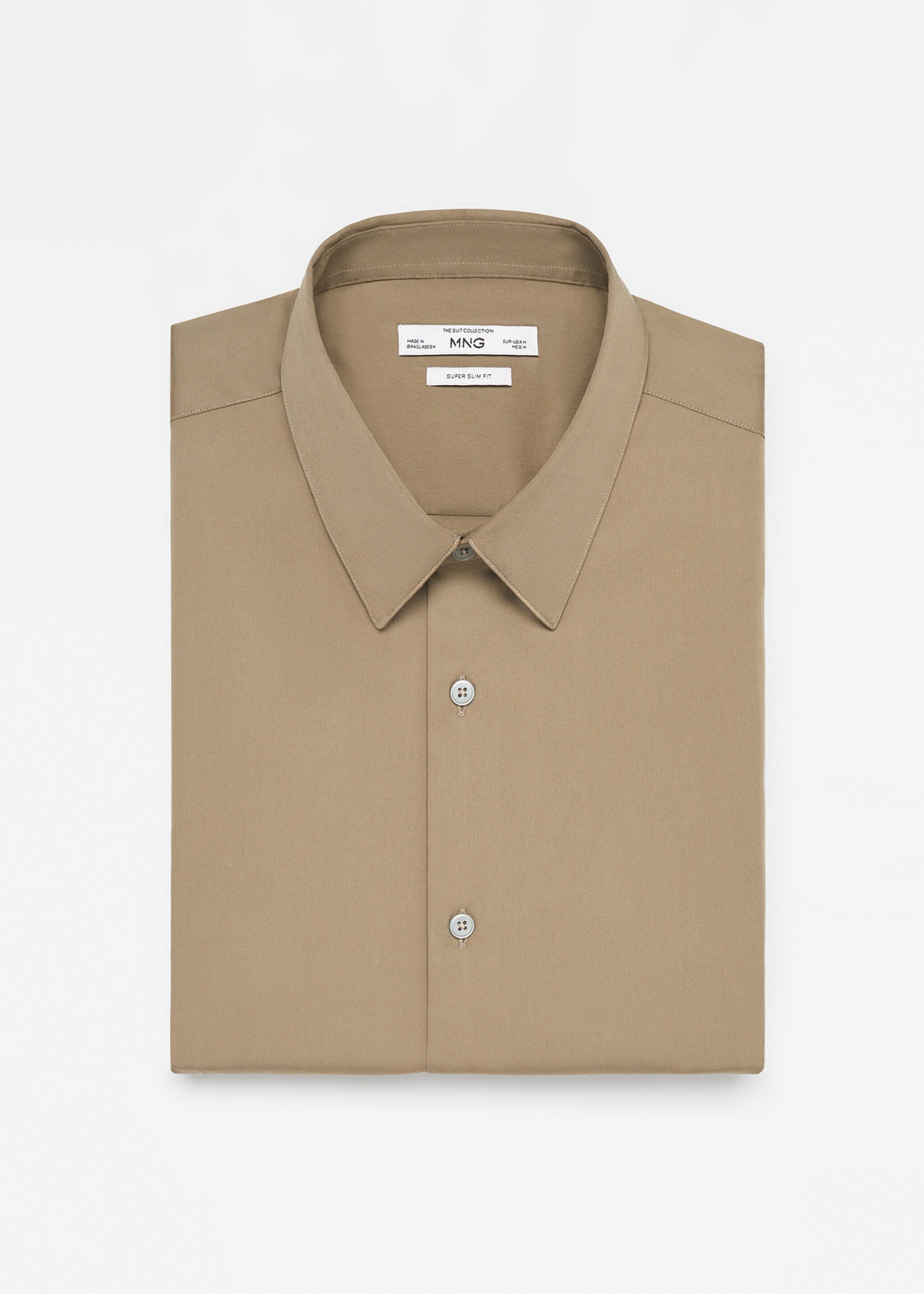 Super Slim Fit-Oberhemd aus Popeline - Detail des Artikels 0