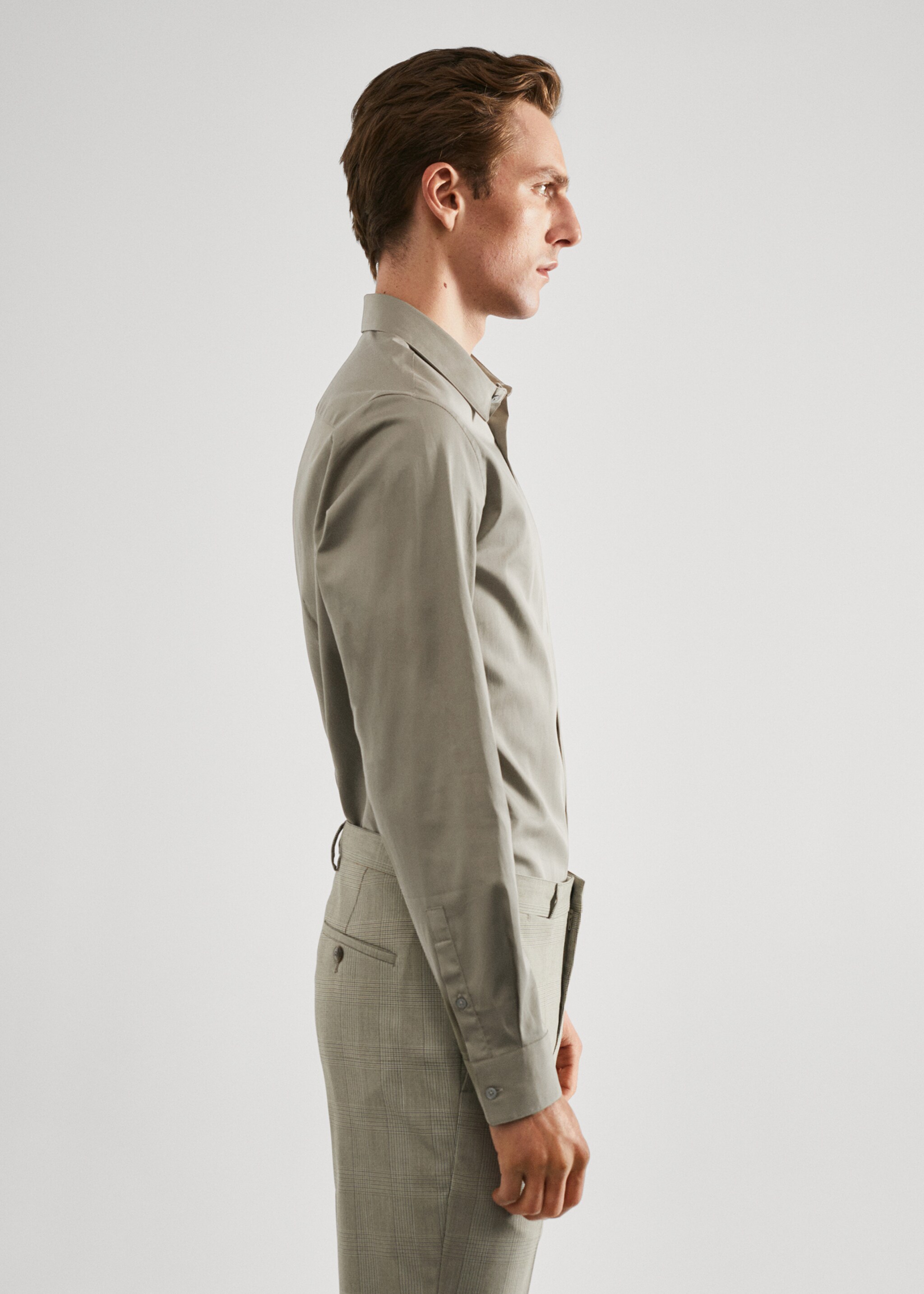 Super Slim Fit-Oberhemd aus Popeline - Detail des Artikels 2