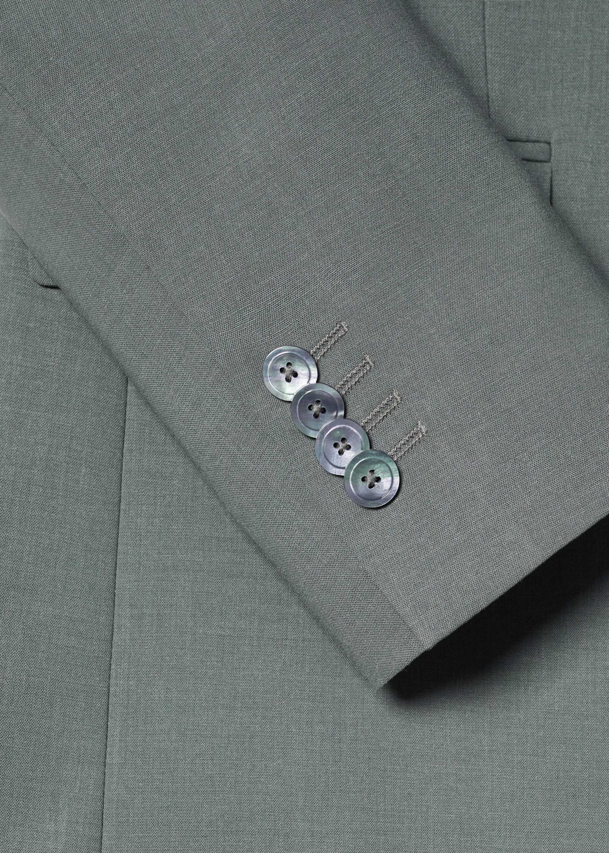 Wollen slim-fit colbert - Detail van het artikel 0
