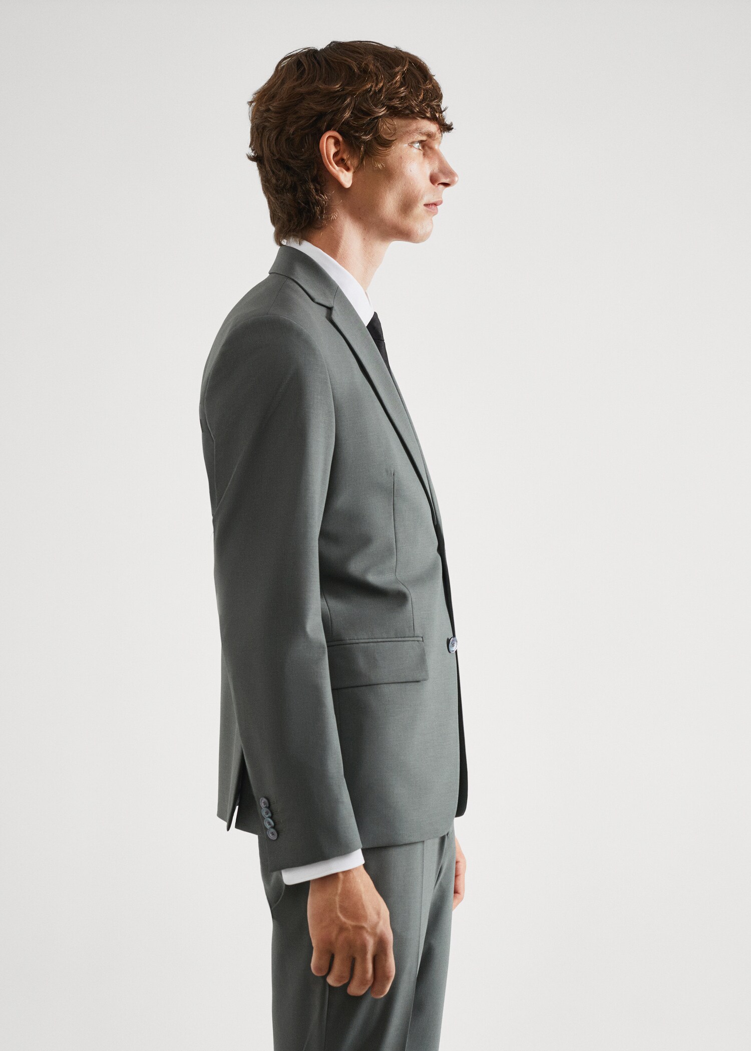 Americana traje lana slim fit - Detalle del artículo 2